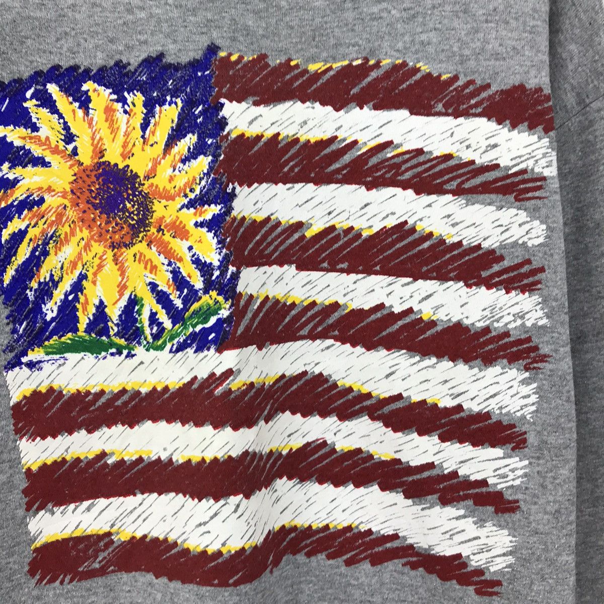 Sports Specialties × Vintage Vintage USA Flag Art Design Sweatshirt Pullover Jumper Size US M / EU 48-50 / 2 - 5 Thumbnail