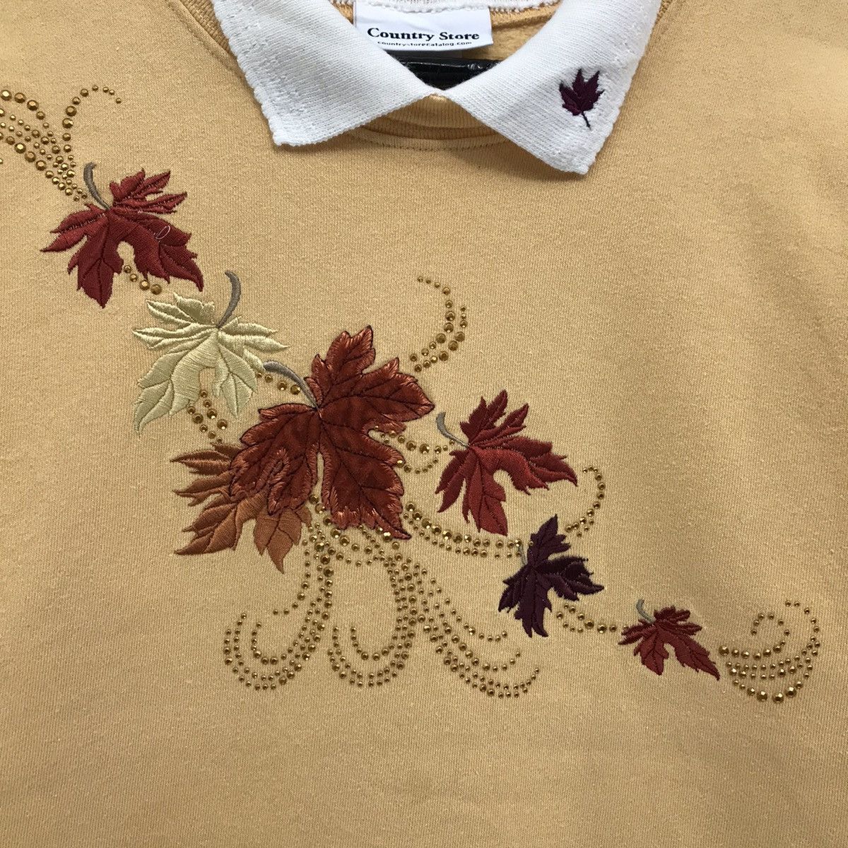 Vintage Vintage County Store Sweatshirt Embroidery Flowers ArtDesign Size US M / EU 48-50 / 2 - 2 Thumbnail