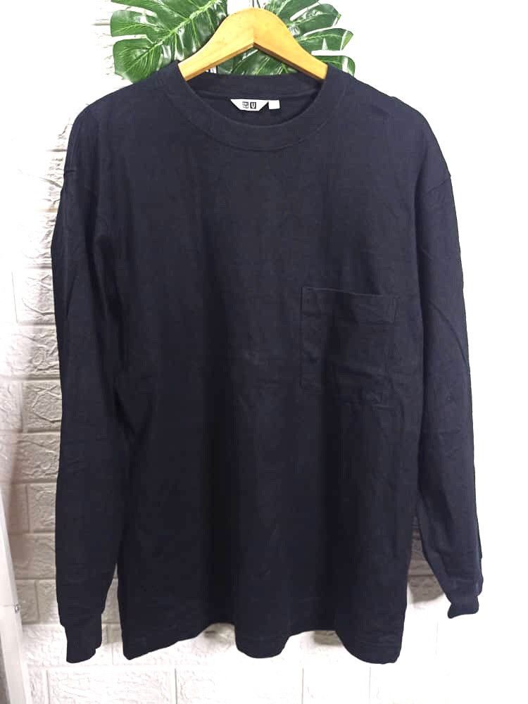 Christophe Lemaire × Lemaire × Uniqlo UNIQLOXCHRISTOPHE LEMAIRE LONG SLEEVE POCKET TEE JAPAN 🇯🇵 Size US XL / EU 56 / 4 - 1 Thumbnail