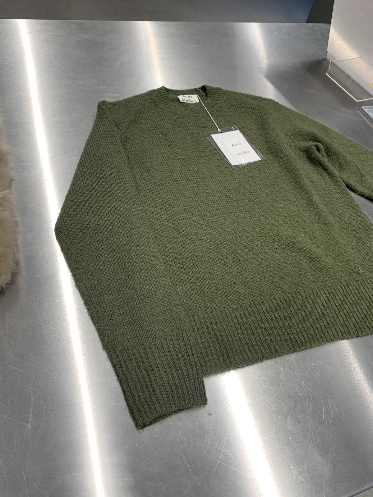 Acne Studios “Peele” Knitwear in Hunter Green Size US XS / EU 42 / 0 - 2 Thumbnail