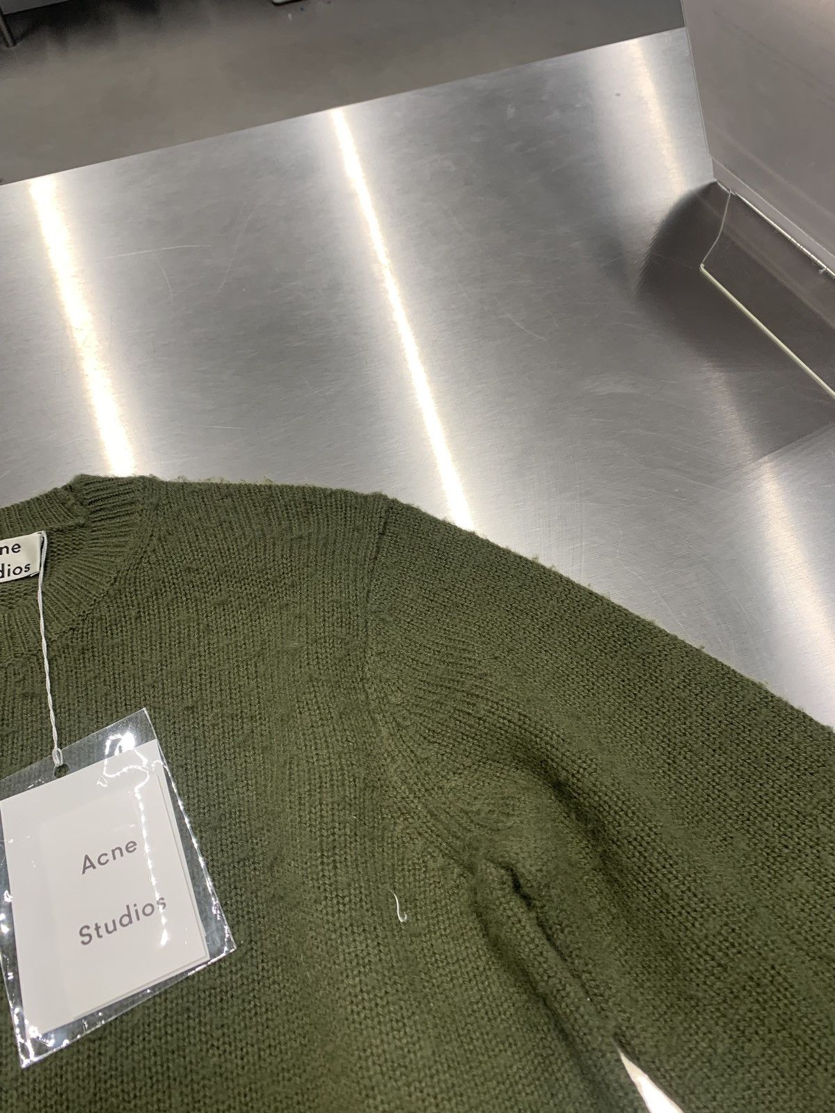 Acne Studios “Peele” Knitwear in Hunter Green Size US XS / EU 42 / 0 - 7 Thumbnail