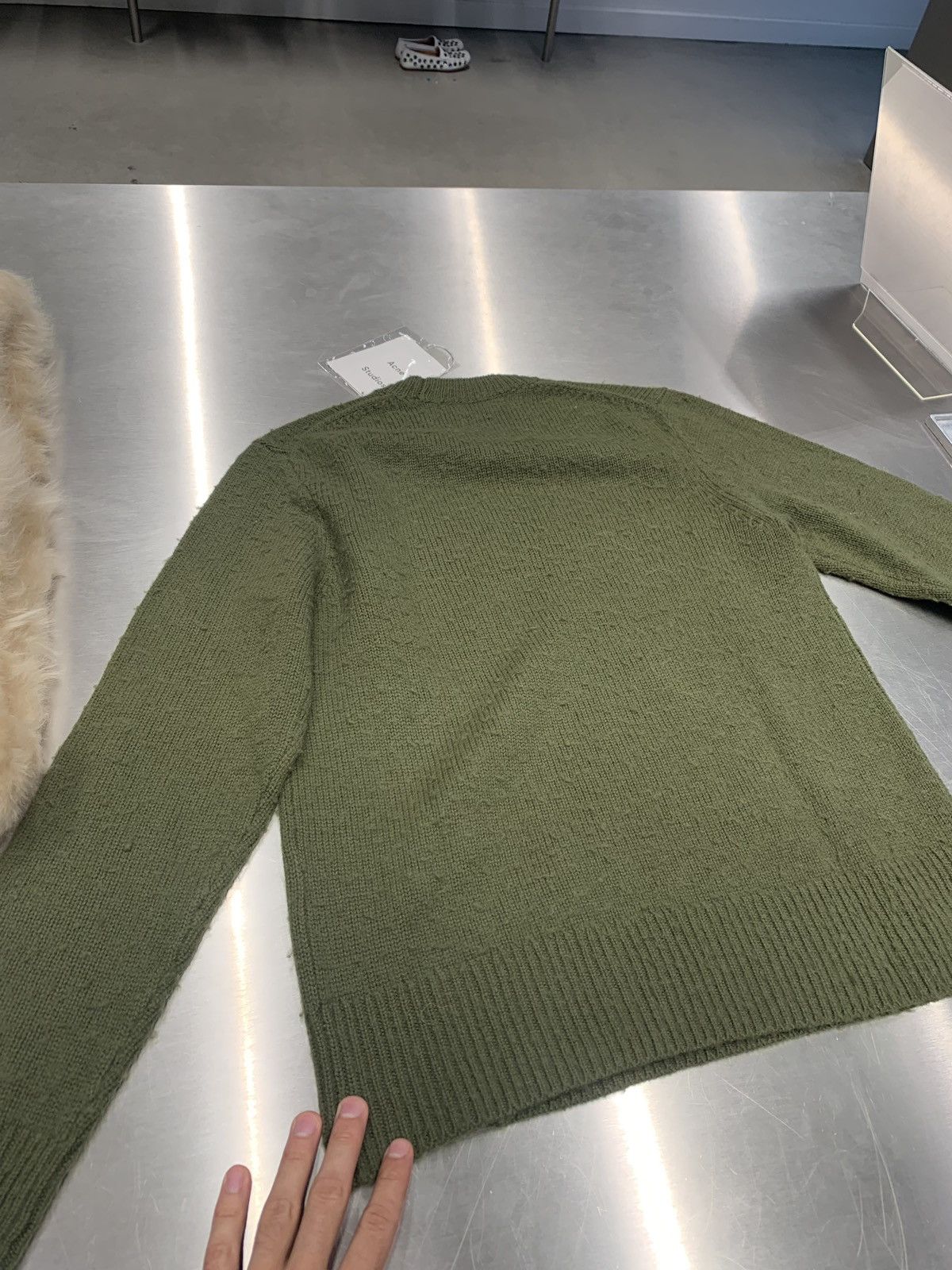 Acne Studios “Peele” Knitwear in Hunter Green Size US XS / EU 42 / 0 - 11 Thumbnail