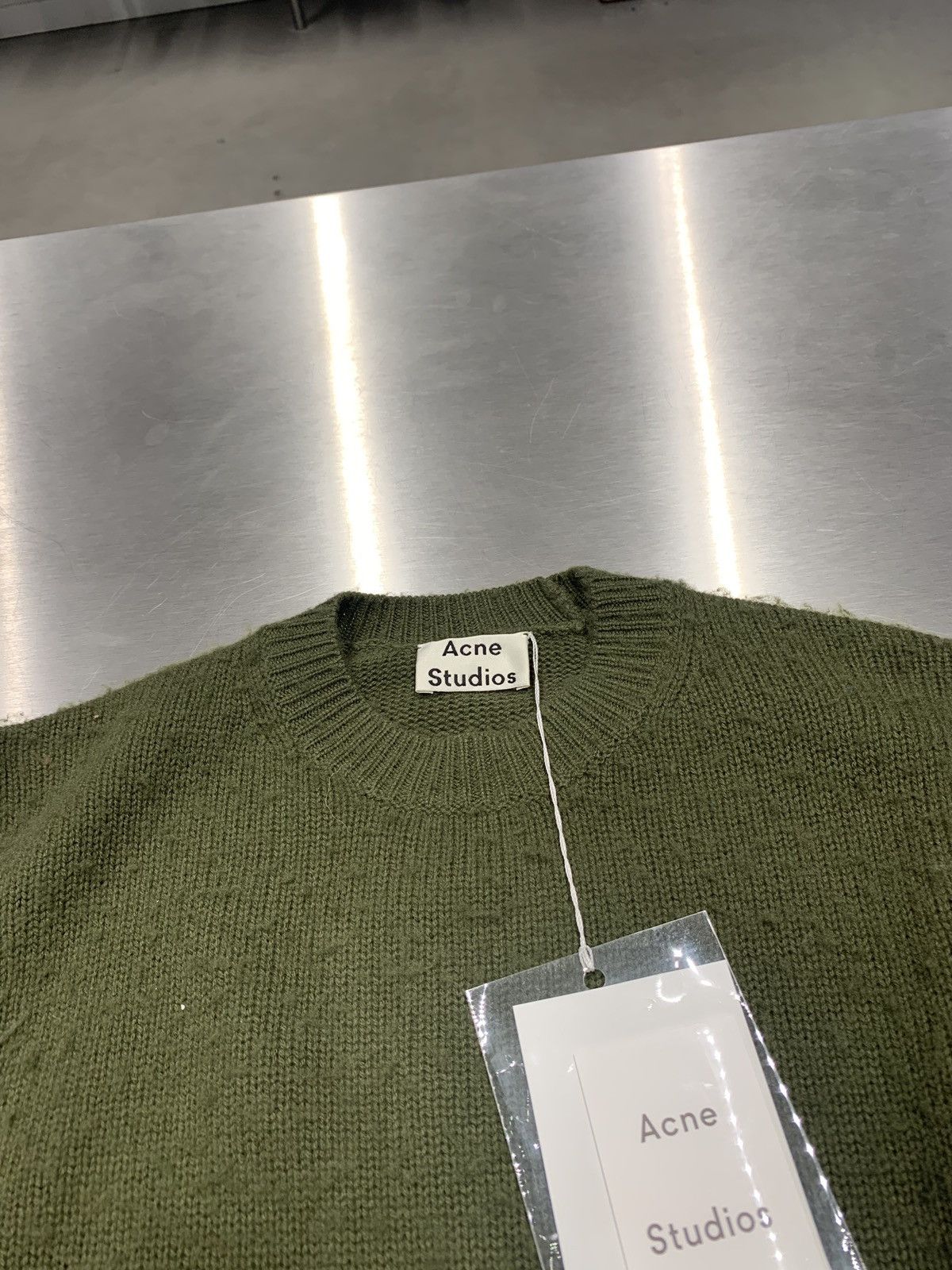 Acne Studios “Peele” Knitwear in Hunter Green Size US XS / EU 42 / 0 - 5 Thumbnail