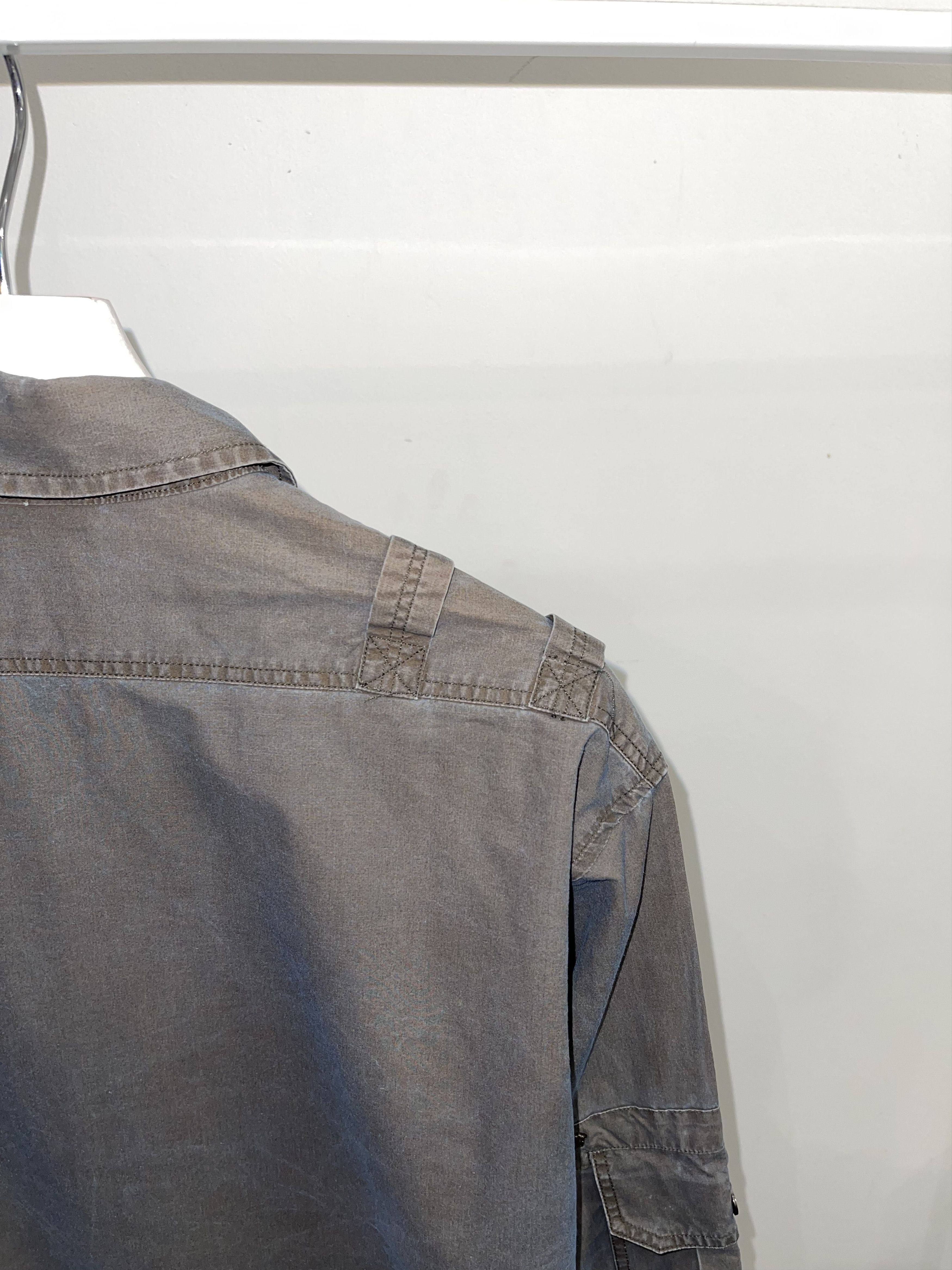 Versace Versace Technical Multipocket Transfuse Green Shirt Size US L / EU 52-54 / 3 - 7 Thumbnail
