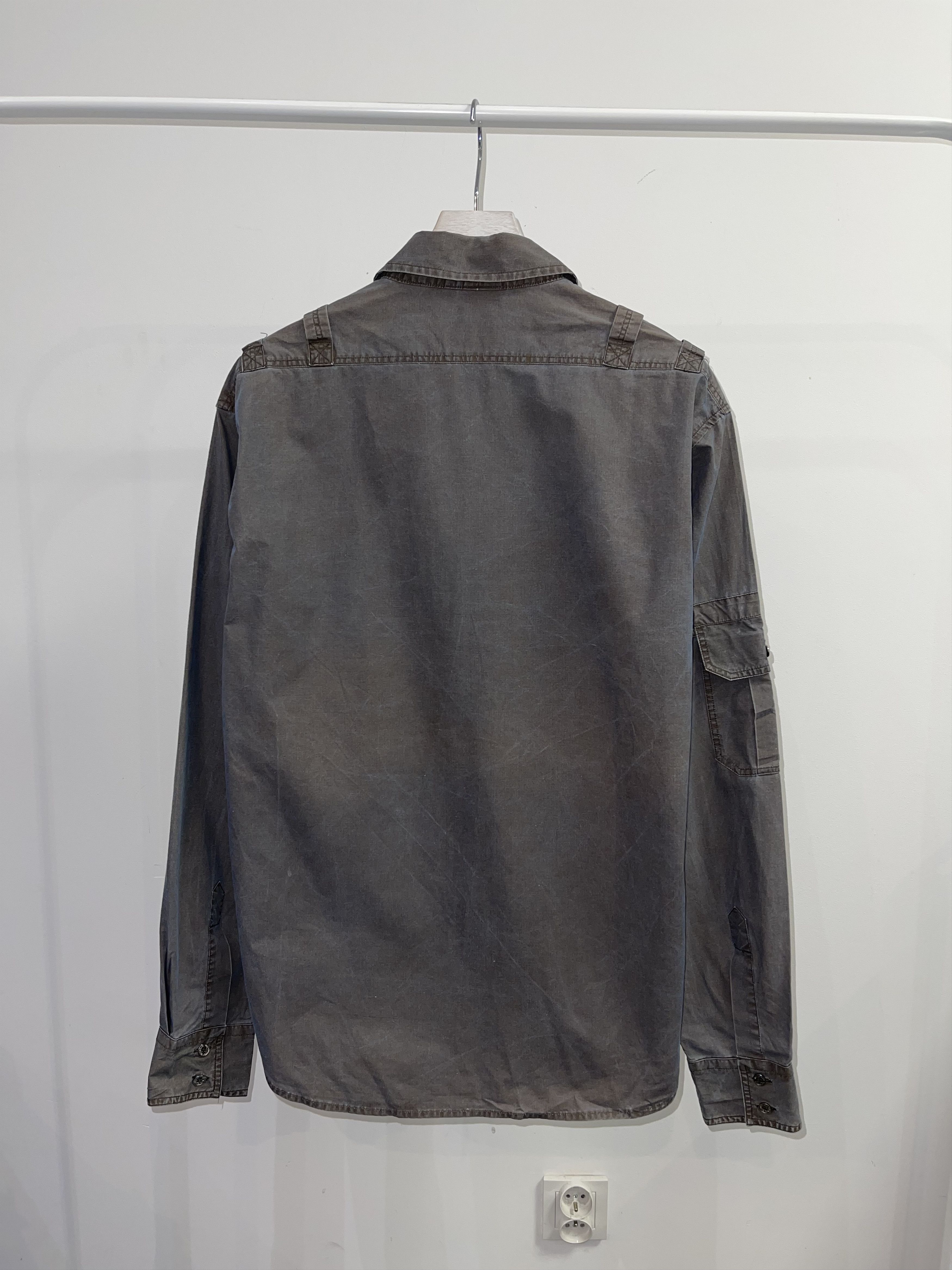 Versace Versace Technical Multipocket Transfuse Green Shirt Size US L / EU 52-54 / 3 - 6 Thumbnail