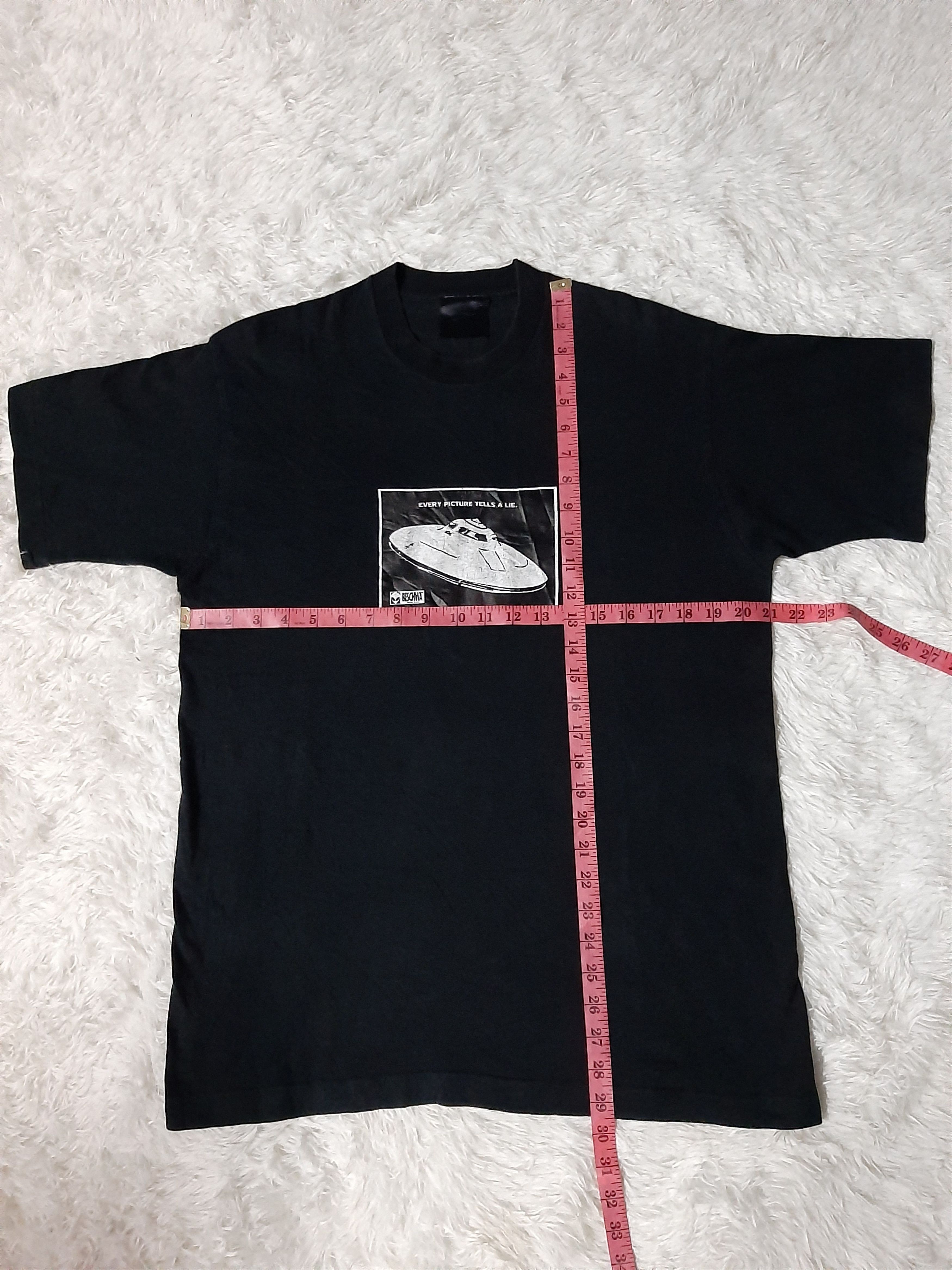Vintage VINTAGE 90s BESCHWA ALIEN SKATEBOARDS TEE Size US L / EU 52-54 / 3 - 8 Thumbnail