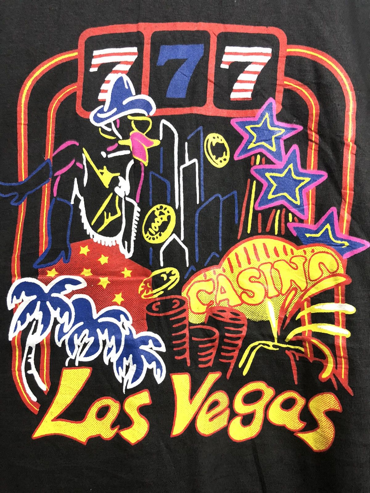 Vintage VINTAGE CASINO 🎰 LAS VEGAS SINGLE STICH TEE Size US L / EU 52-54 / 3 - 2 Thumbnail