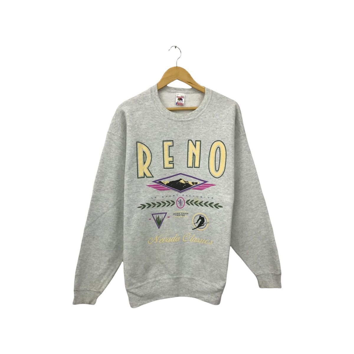 Vintage Vintage ski Nevada Sweatshirt Reno Nevada Classics Jumper Size US L / EU 52-54 / 3 - 1 Thumbnail