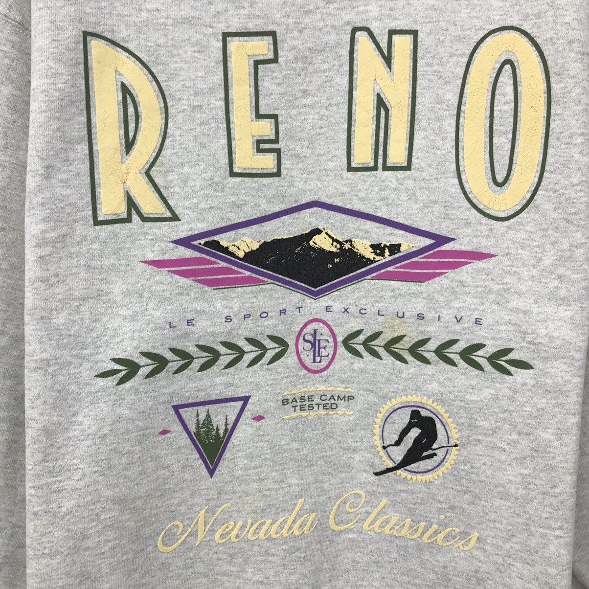 Vintage Vintage ski Nevada Sweatshirt Reno Nevada Classics Jumper Size US L / EU 52-54 / 3 - 3 Thumbnail
