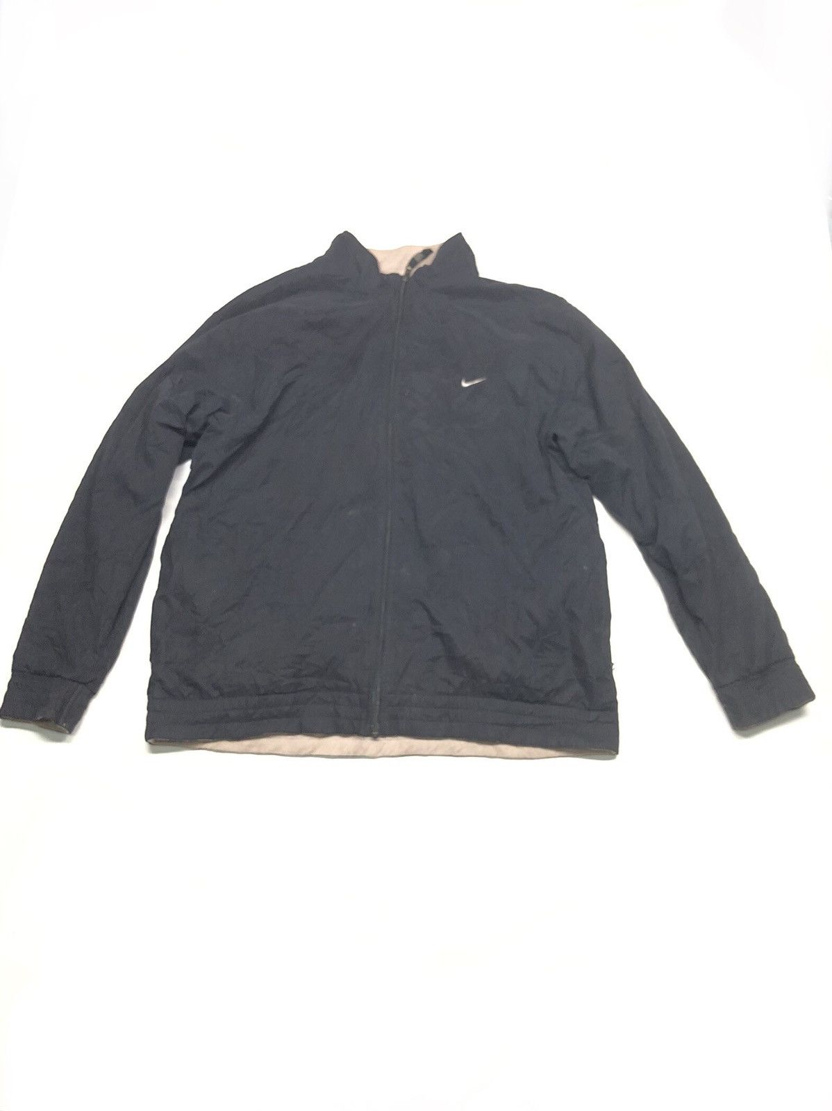 Nike × Vintage VINTAGE NIKE GOLF THERMA FIT REVERSIBLE FLEECE/NYLON JACKET Size US L / EU 52-54 / 3 - 2 Thumbnail