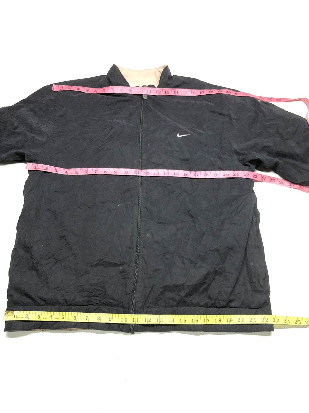 Nike × Vintage VINTAGE NIKE GOLF THERMA FIT REVERSIBLE FLEECE/NYLON JACKET Size US L / EU 52-54 / 3 - 18 Thumbnail