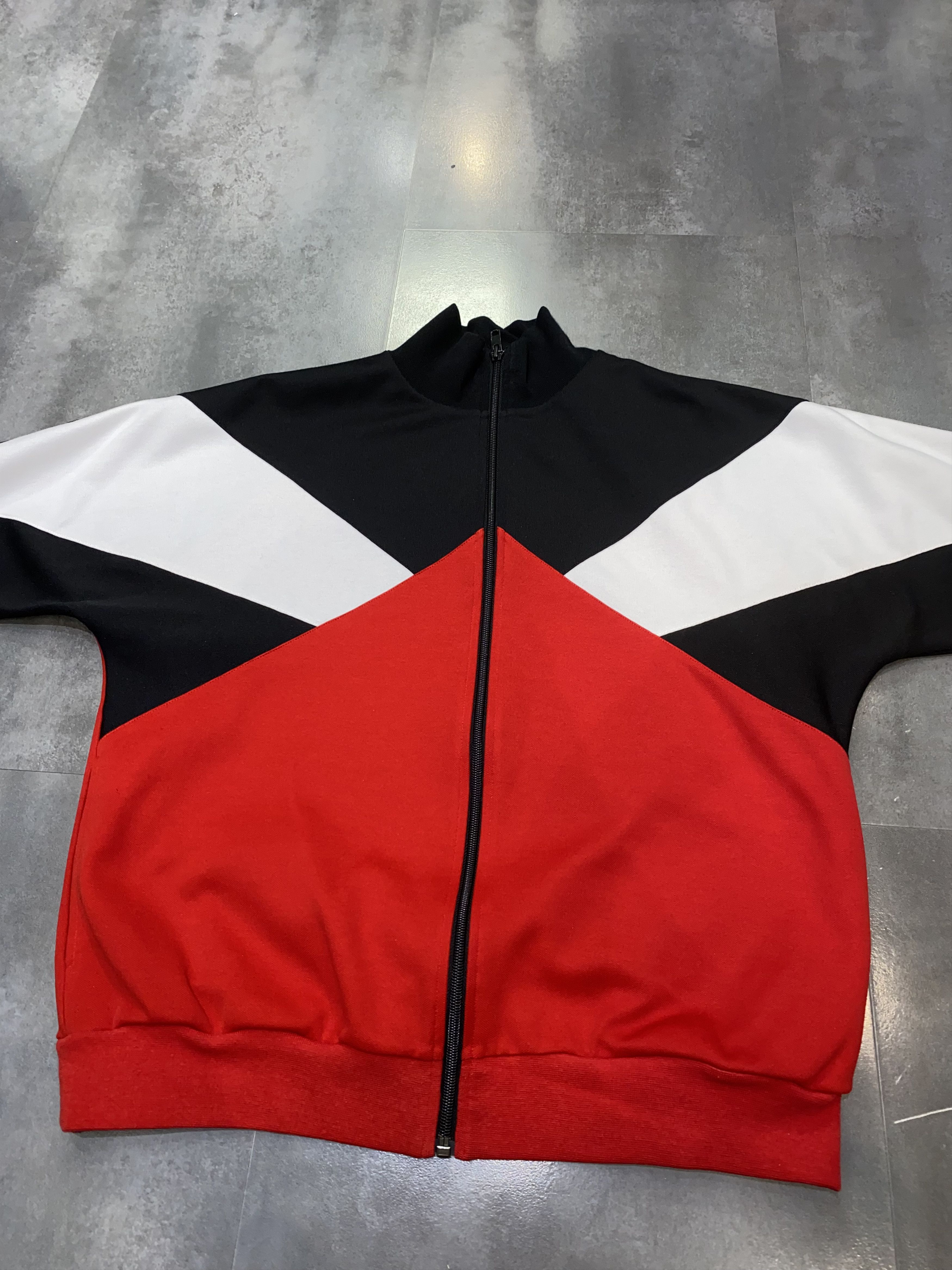 Maison Margiela AW18 Maison Margiela Three Tone Colorblock Track Jacket Size US M / EU 48-50 / 2 - 9 Thumbnail