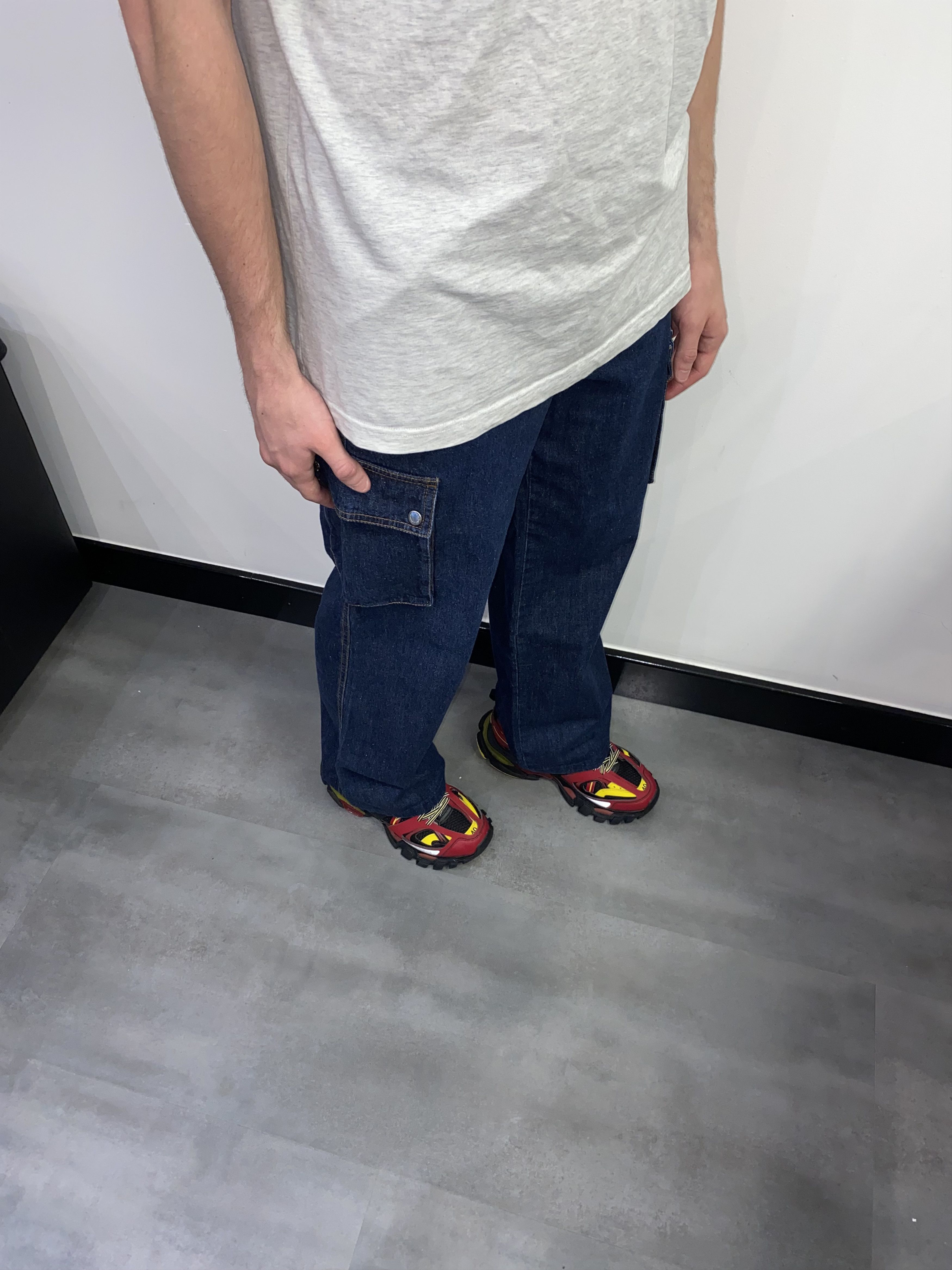 Dolce & Gabbana Dolce & Gabbana Multipocket Work Cargo Denim Pants Size US 30 / EU 46 - 11 Thumbnail