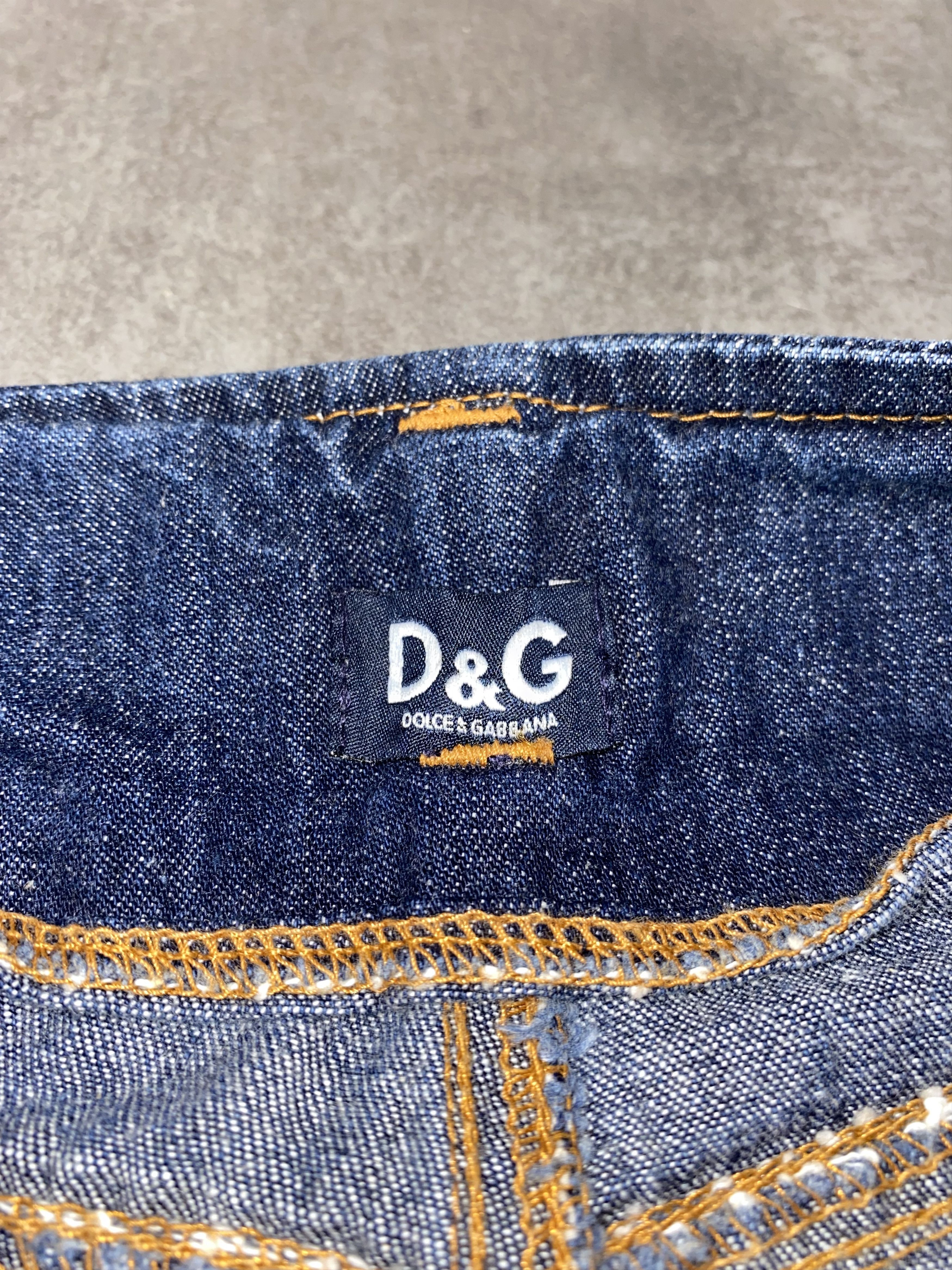 Dolce & Gabbana Dolce & Gabbana Multipocket Work Cargo Denim Pants Size US 30 / EU 46 - 16 Thumbnail