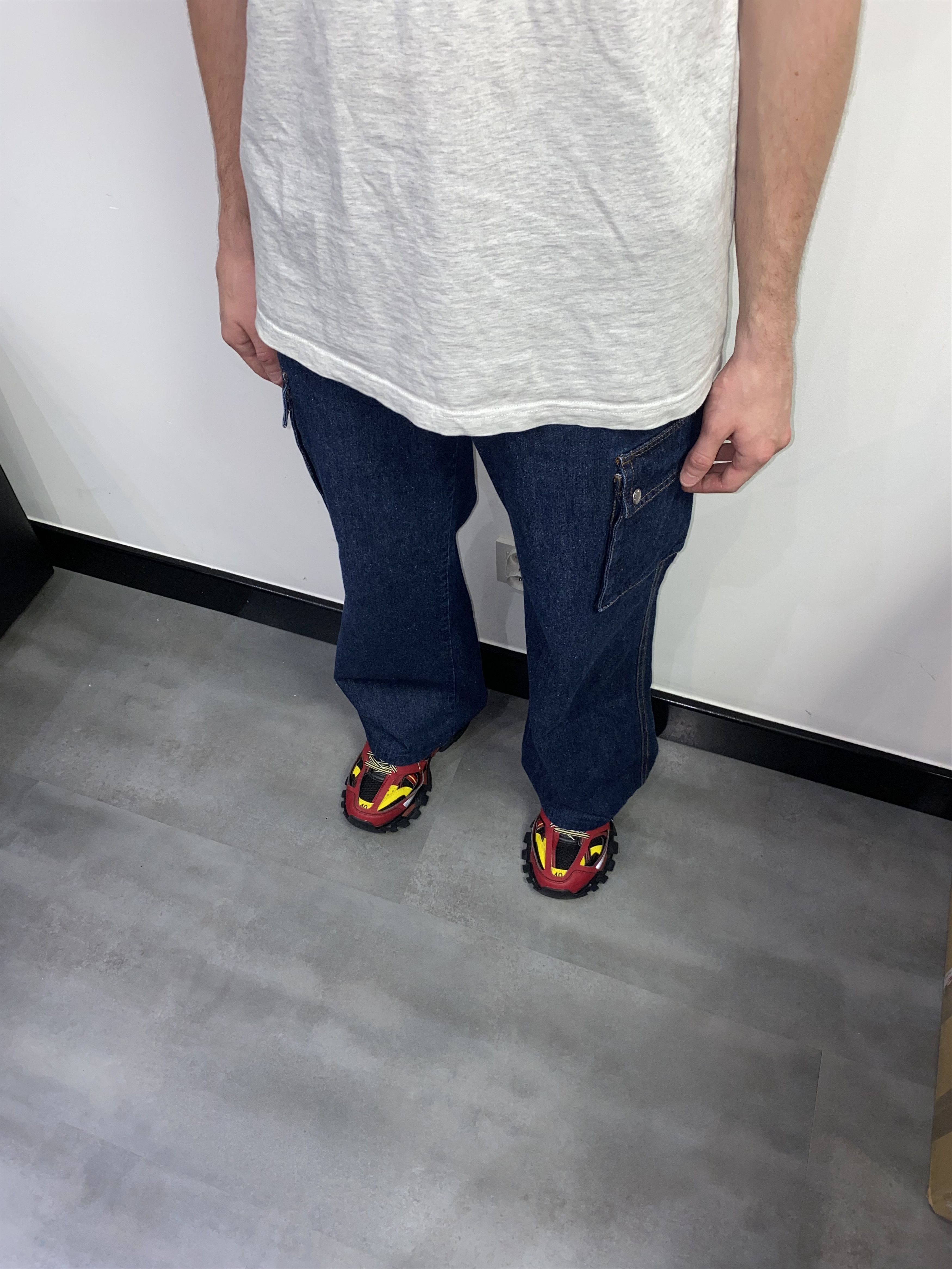 Dolce & Gabbana Dolce & Gabbana Multipocket Work Cargo Denim Pants Size US 30 / EU 46 - 9 Thumbnail