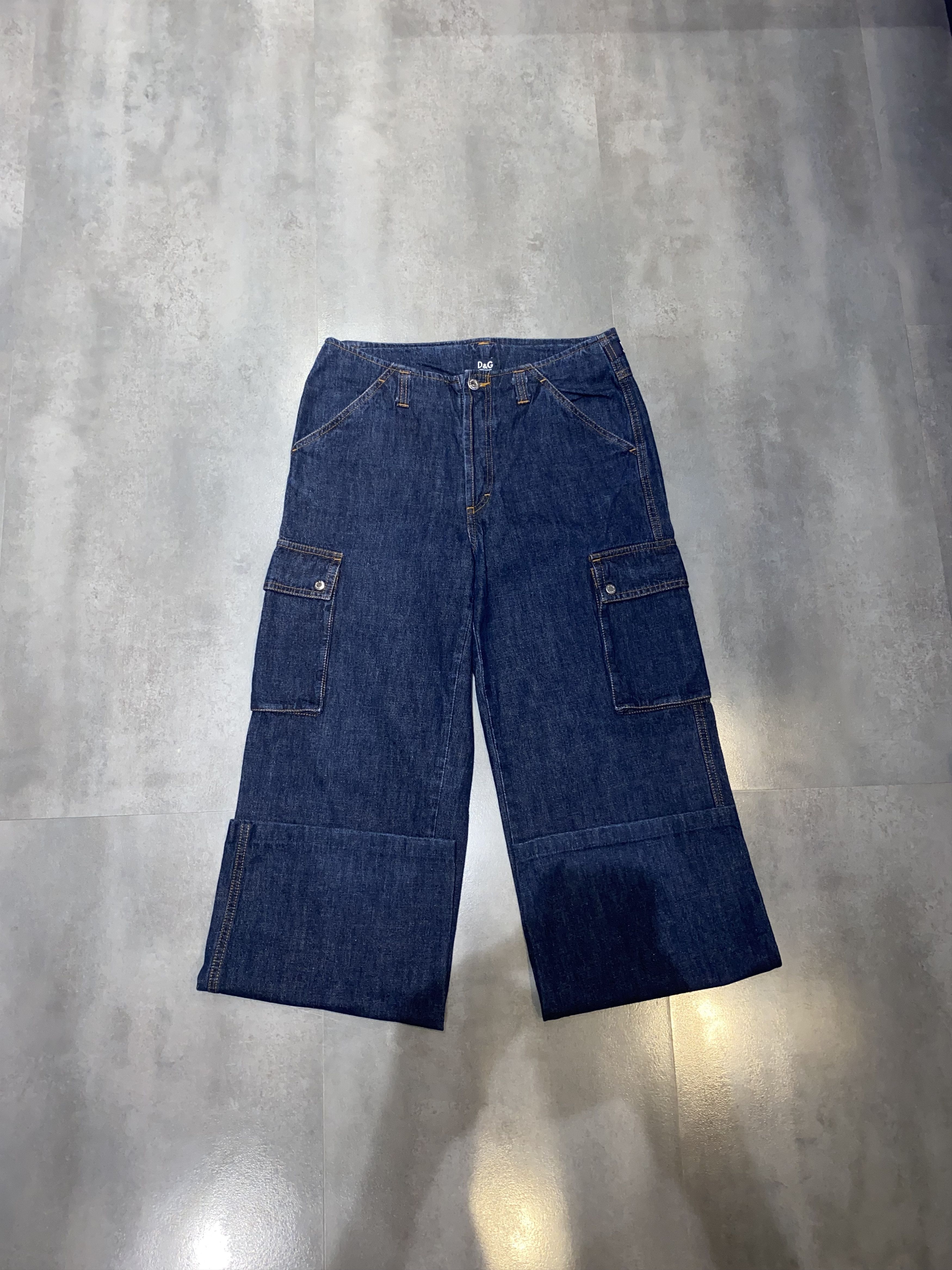 Dolce & Gabbana Dolce & Gabbana Multipocket Work Cargo Denim Pants Size US 30 / EU 46 - 5 Thumbnail