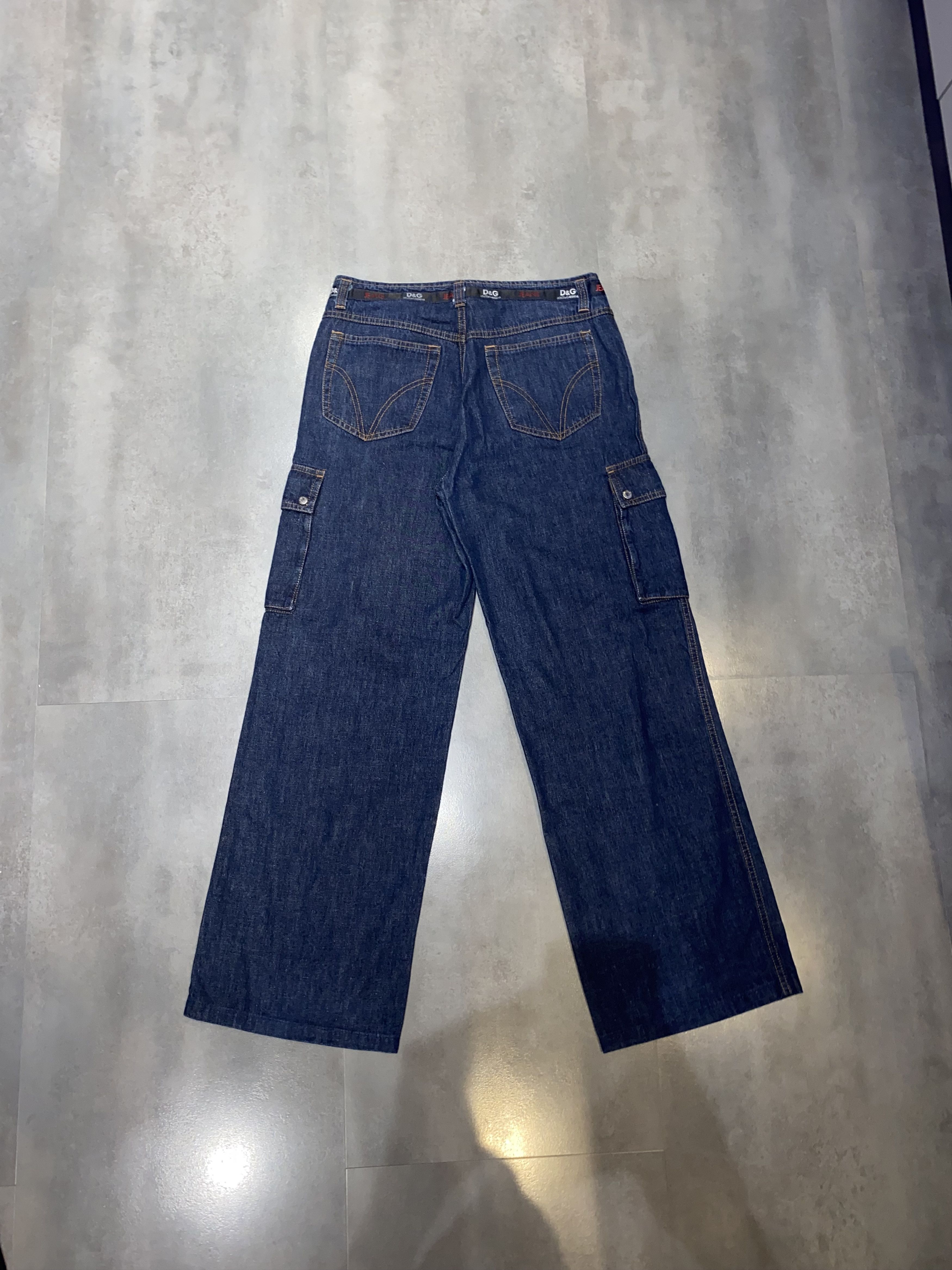 Dolce & Gabbana Dolce & Gabbana Multipocket Work Cargo Denim Pants Size US 30 / EU 46 - 6 Thumbnail