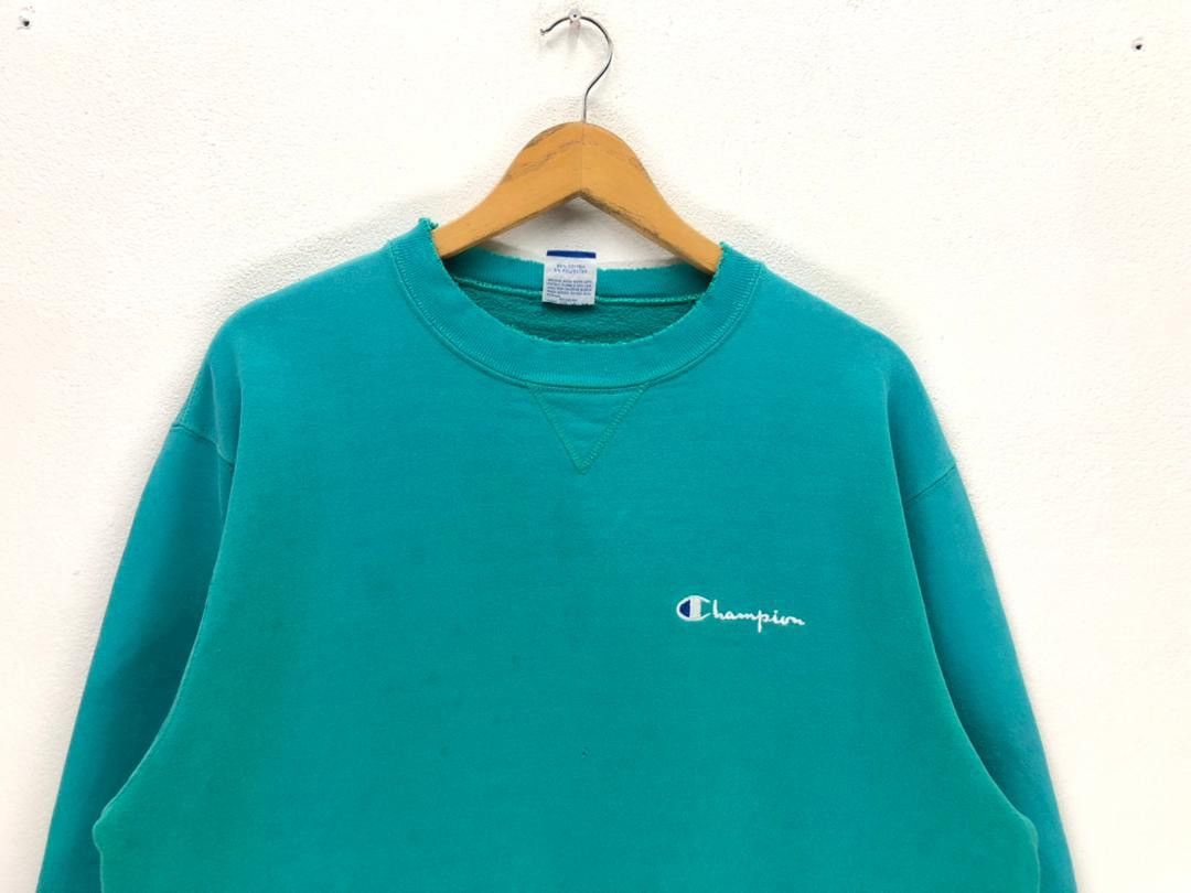 Champion × Vintage Vintage Champion Small Logo Sweatshirt Size US M / EU 48-50 / 2 - 2 Thumbnail