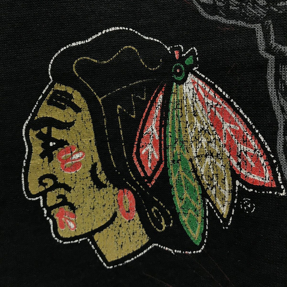 NHL Vintage 90s Chicago Blackhawks Sweatshirt Crewneck IceHockey Size US M / EU 48-50 / 2 - 5 Thumbnail