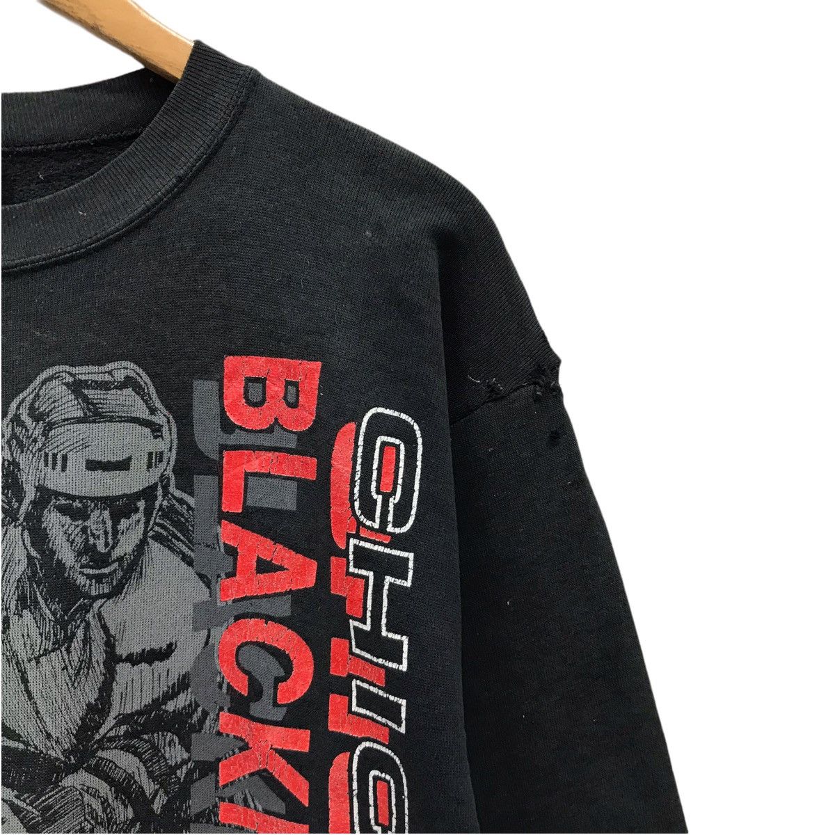 NHL Vintage 90s Chicago Blackhawks Sweatshirt Crewneck IceHockey Size US M / EU 48-50 / 2 - 3 Thumbnail