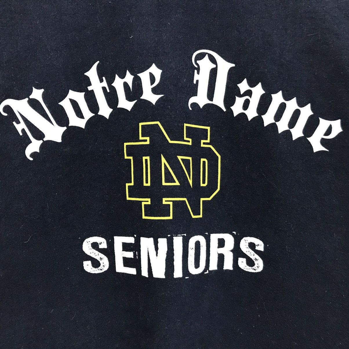 Gildan The University of Notre Dame Sweatshirt Notre Dame Seniors Size US S / EU 44-46 / 1 - 3 Thumbnail