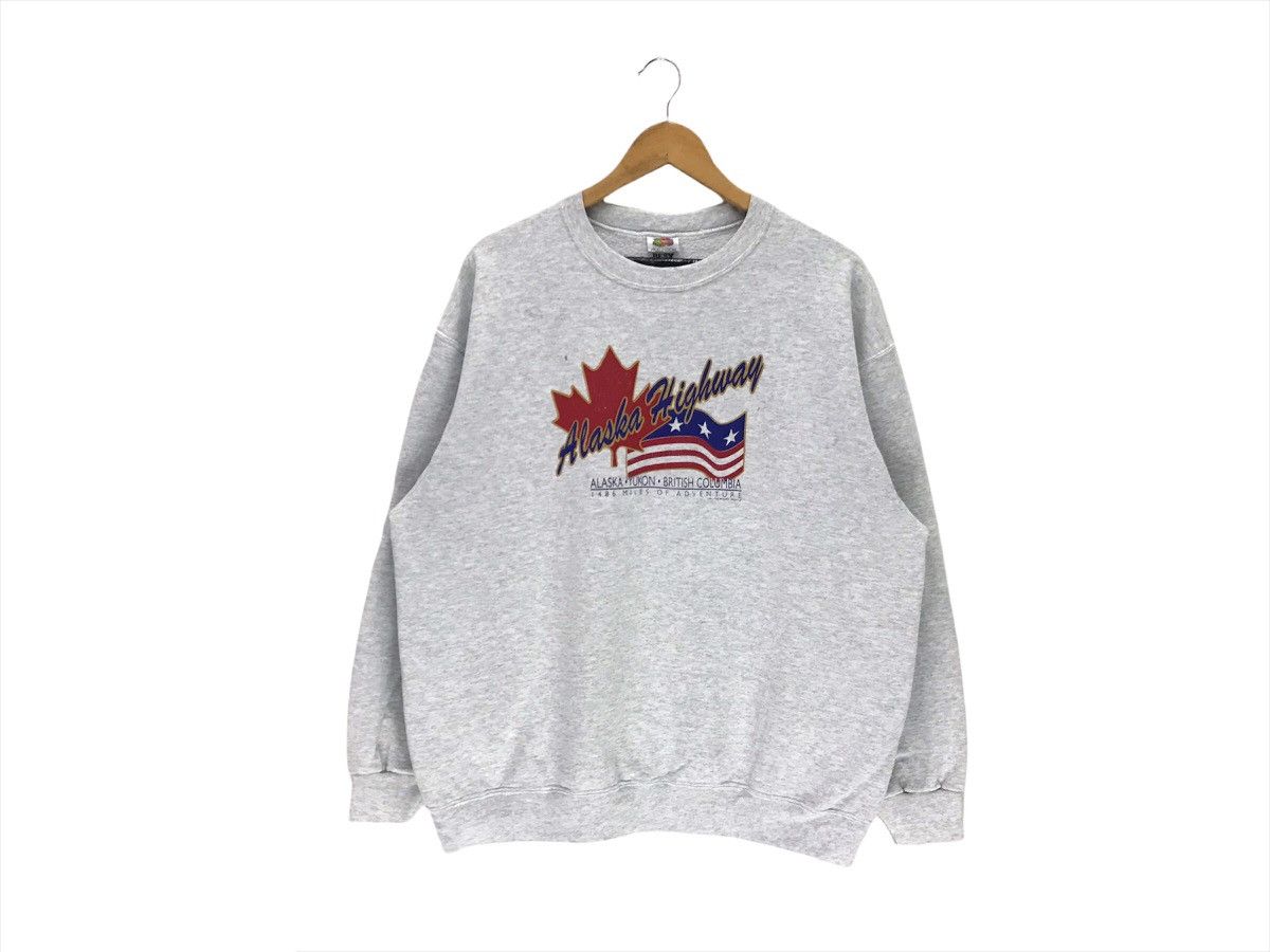 Vintage Alaska Highway Big Logo Sweatshirt
