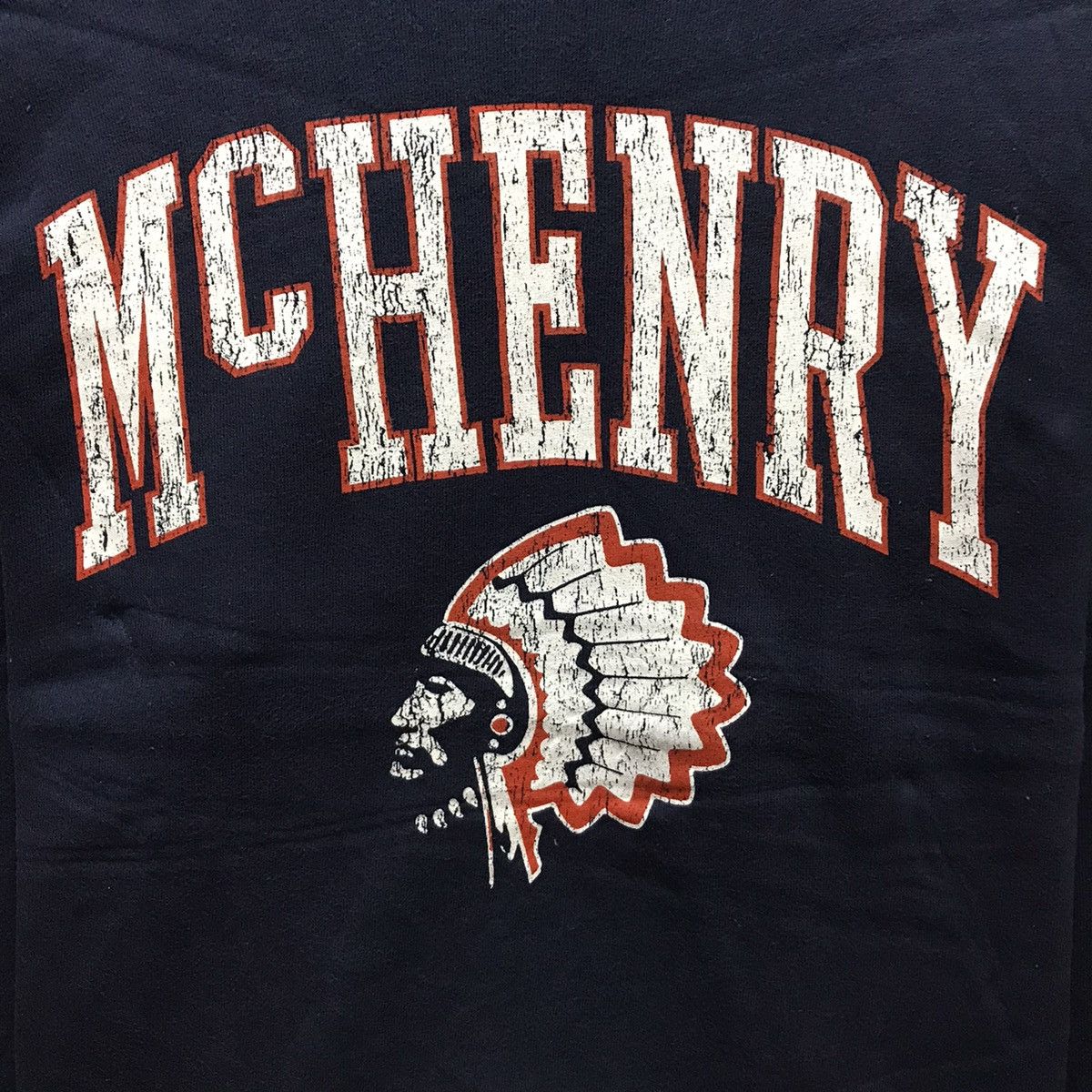 Vintage Vintage Mc Henry Sweatshirt CrewNeck Logo Mc Henry Ellinois Size US M / EU 48-50 / 2 - 3 Thumbnail