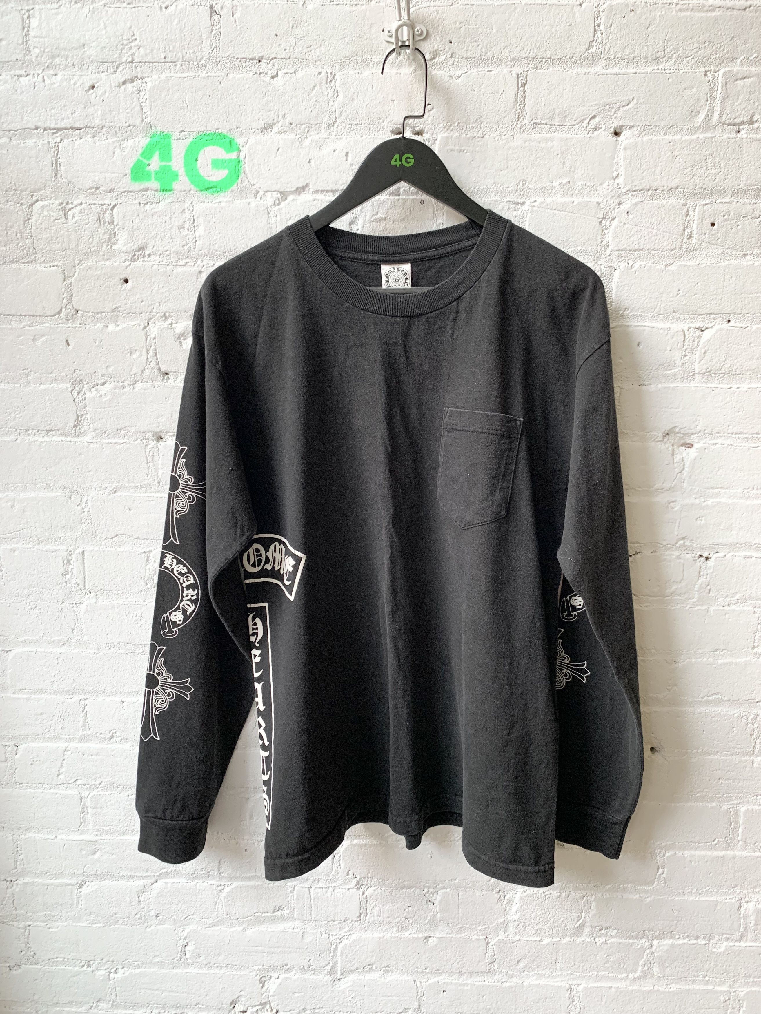 VINTAGE CHROME HEARTS LONG SLEEVE TEE