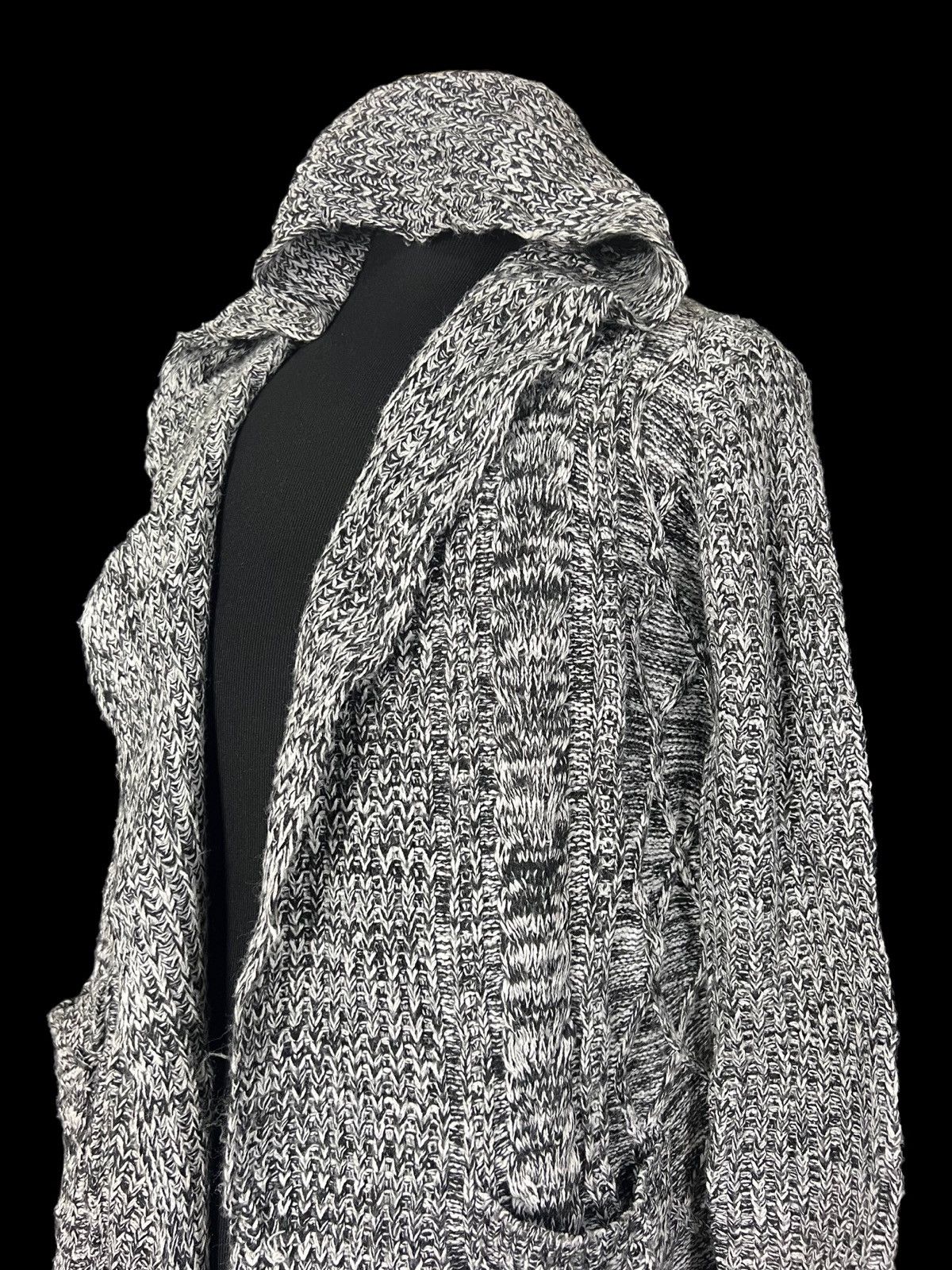 Raf by Raf Simons VINTAGE RAF RAF HOODIES LONG CARDIGAN KNITWEAR Size M / US 6-8 / IT 42-44 - 5 Thumbnail