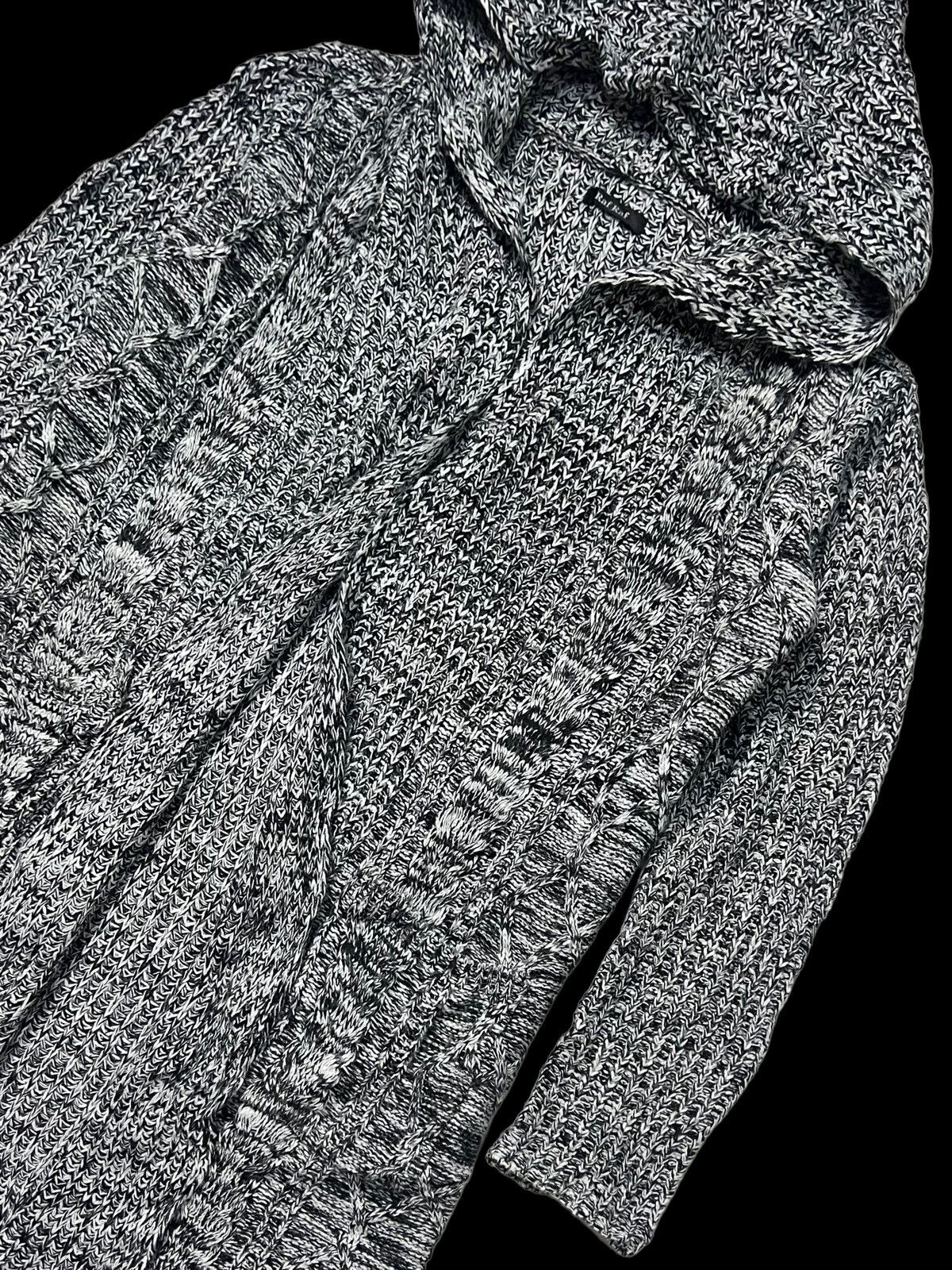 Raf by Raf Simons VINTAGE RAF RAF HOODIES LONG CARDIGAN KNITWEAR Size M / US 6-8 / IT 42-44 - 13 Thumbnail