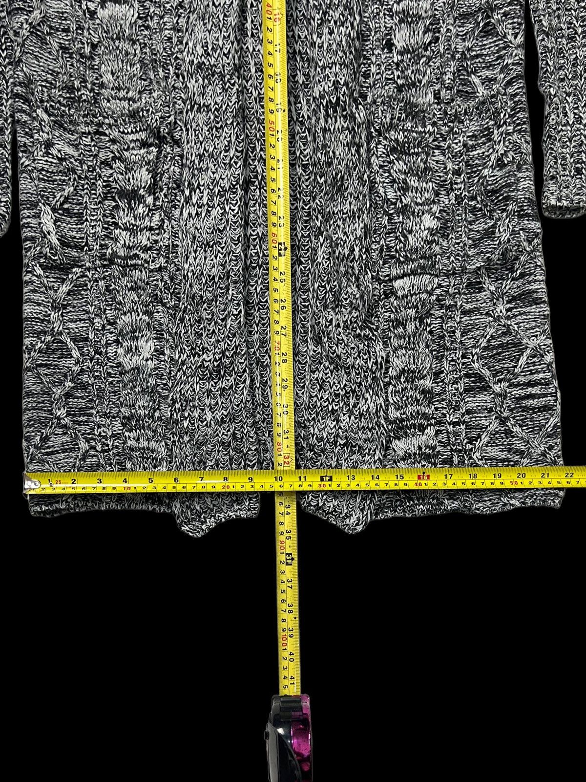 Raf by Raf Simons VINTAGE RAF RAF HOODIES LONG CARDIGAN KNITWEAR Size M / US 6-8 / IT 42-44 - 20 Thumbnail