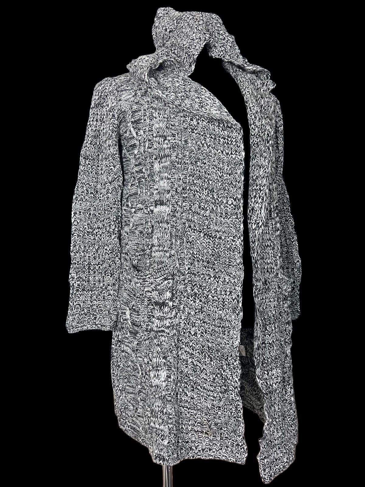 Raf by Raf Simons VINTAGE RAF RAF HOODIES LONG CARDIGAN KNITWEAR Size M / US 6-8 / IT 42-44 - 6 Thumbnail