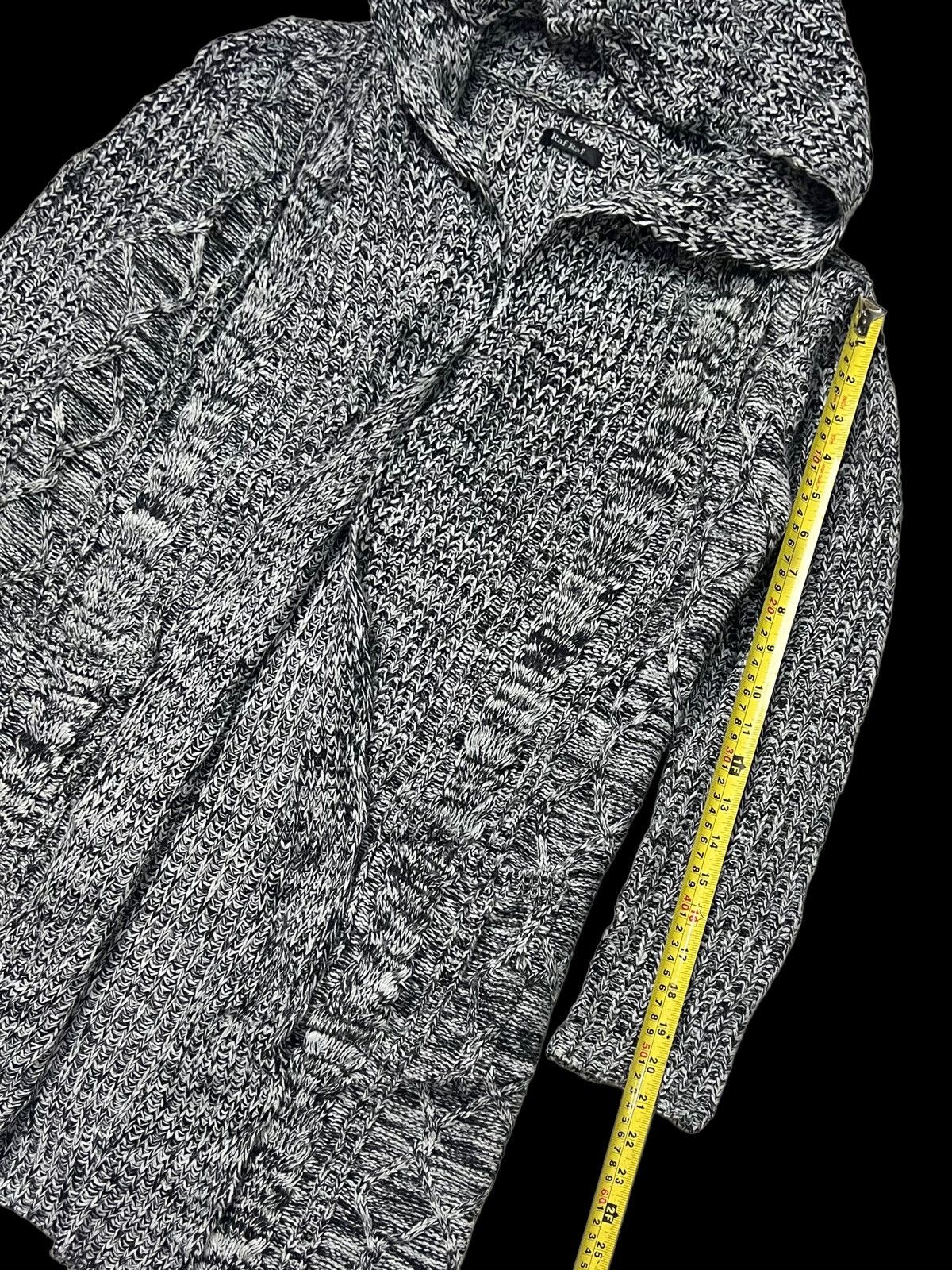 Raf by Raf Simons VINTAGE RAF RAF HOODIES LONG CARDIGAN KNITWEAR Size M / US 6-8 / IT 42-44 - 18 Thumbnail