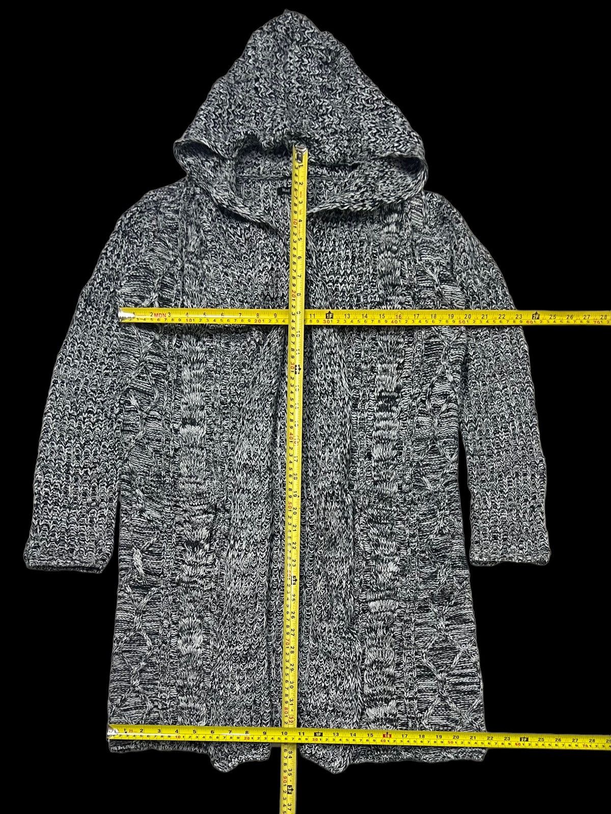 Raf by Raf Simons VINTAGE RAF RAF HOODIES LONG CARDIGAN KNITWEAR Size M / US 6-8 / IT 42-44 - 17 Thumbnail