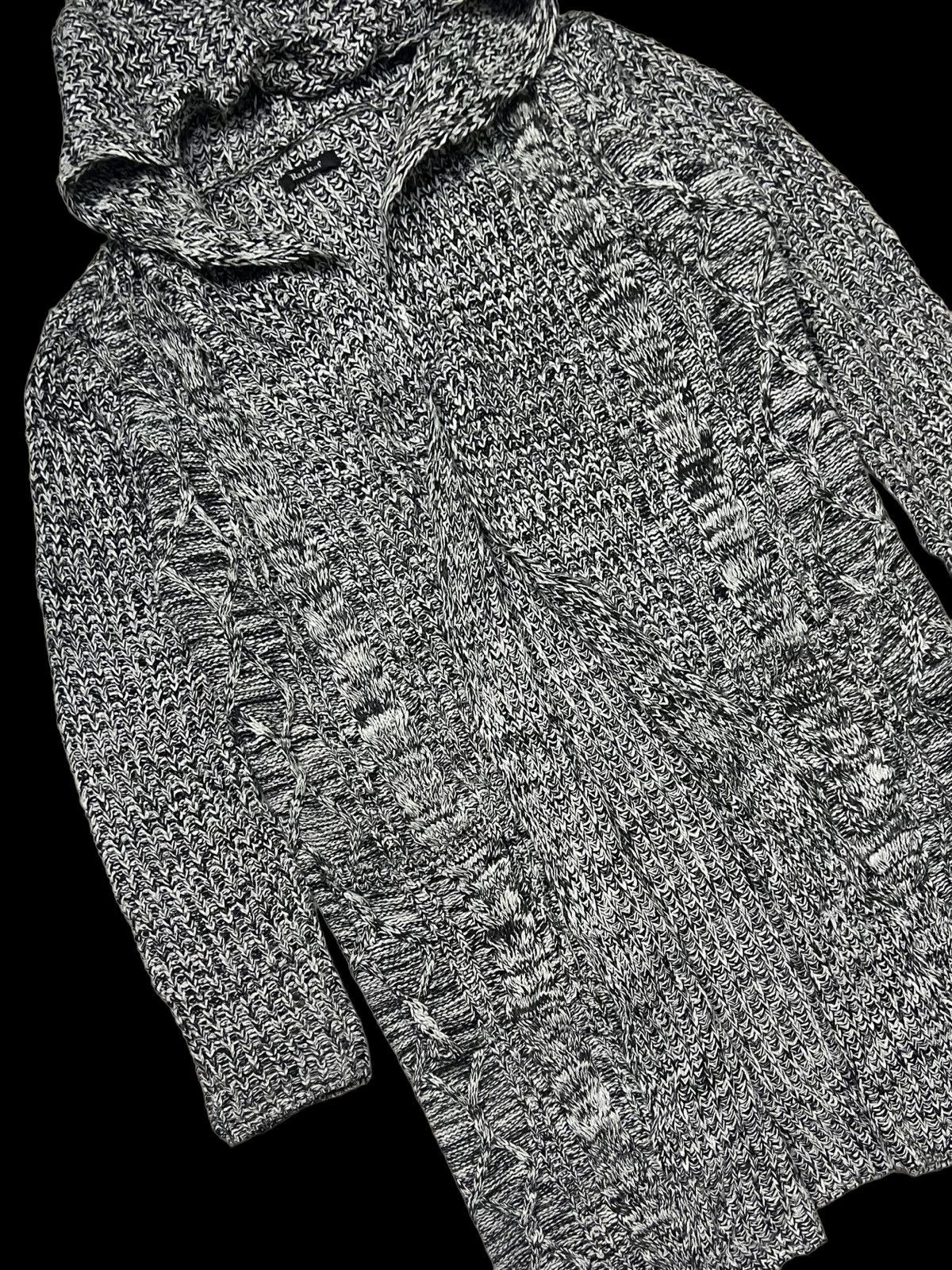 Raf by Raf Simons VINTAGE RAF RAF HOODIES LONG CARDIGAN KNITWEAR Size M / US 6-8 / IT 42-44 - 14 Thumbnail