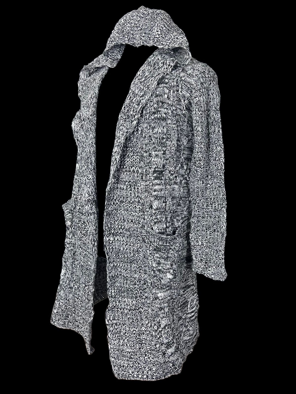 Raf by Raf Simons VINTAGE RAF RAF HOODIES LONG CARDIGAN KNITWEAR Size M / US 6-8 / IT 42-44 - 4 Thumbnail