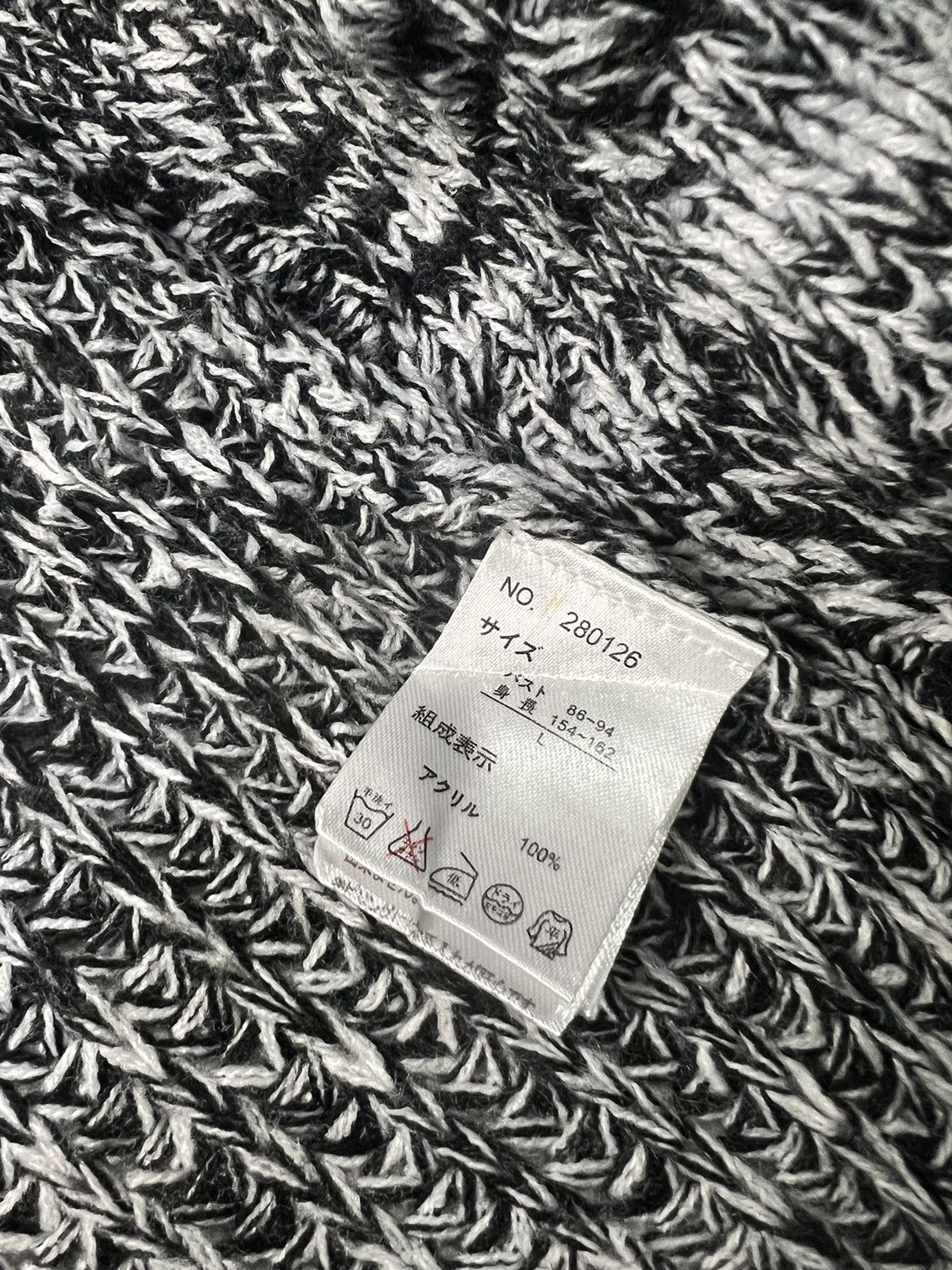 Raf by Raf Simons VINTAGE RAF RAF HOODIES LONG CARDIGAN KNITWEAR Size M / US 6-8 / IT 42-44 - 16 Thumbnail