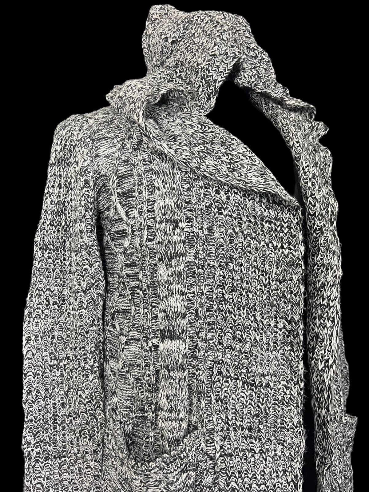 Raf by Raf Simons VINTAGE RAF RAF HOODIES LONG CARDIGAN KNITWEAR Size M / US 6-8 / IT 42-44 - 7 Thumbnail