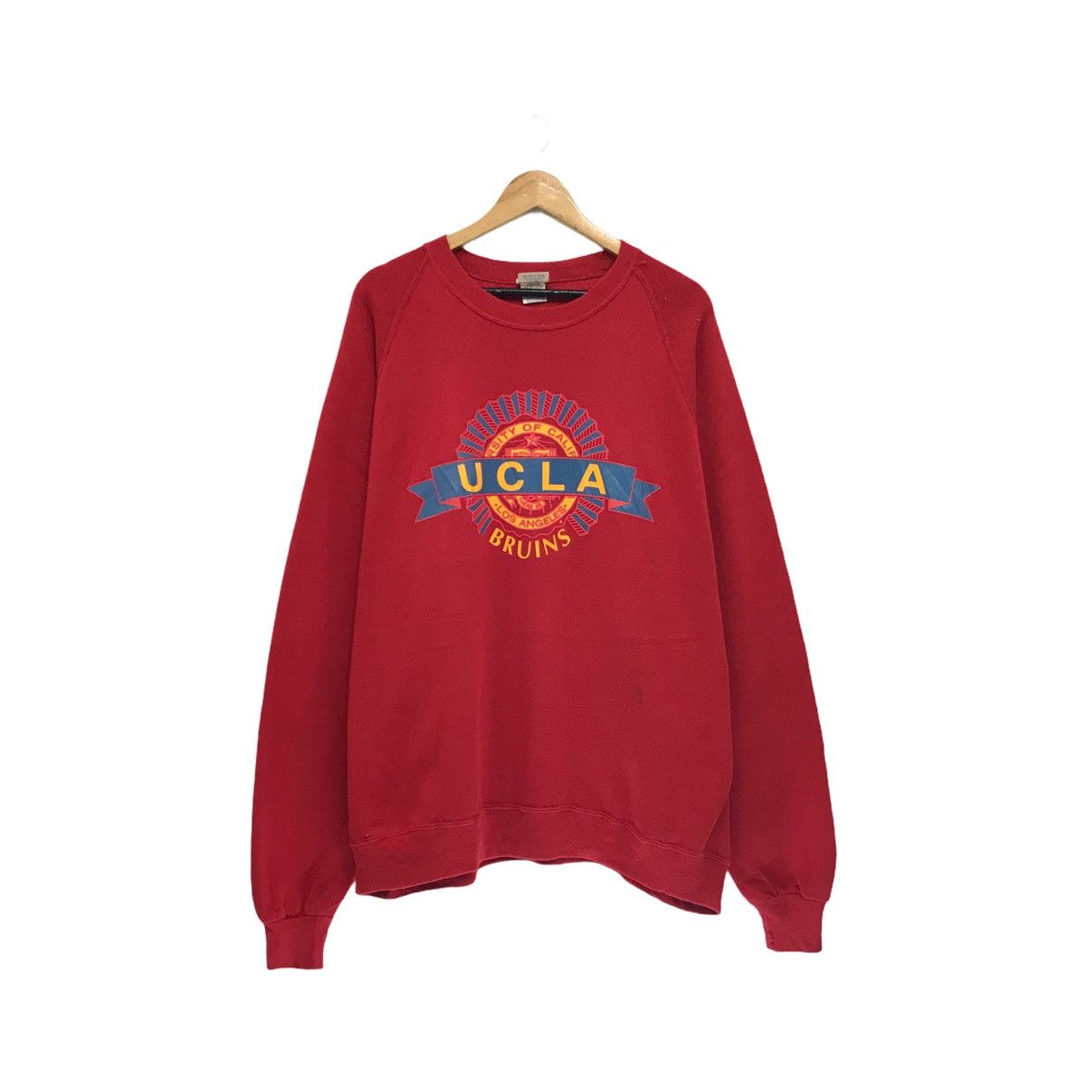 image of American College x Collegiate Vintage University California Los Angeles Crew Ucla Bruins in Red (Si