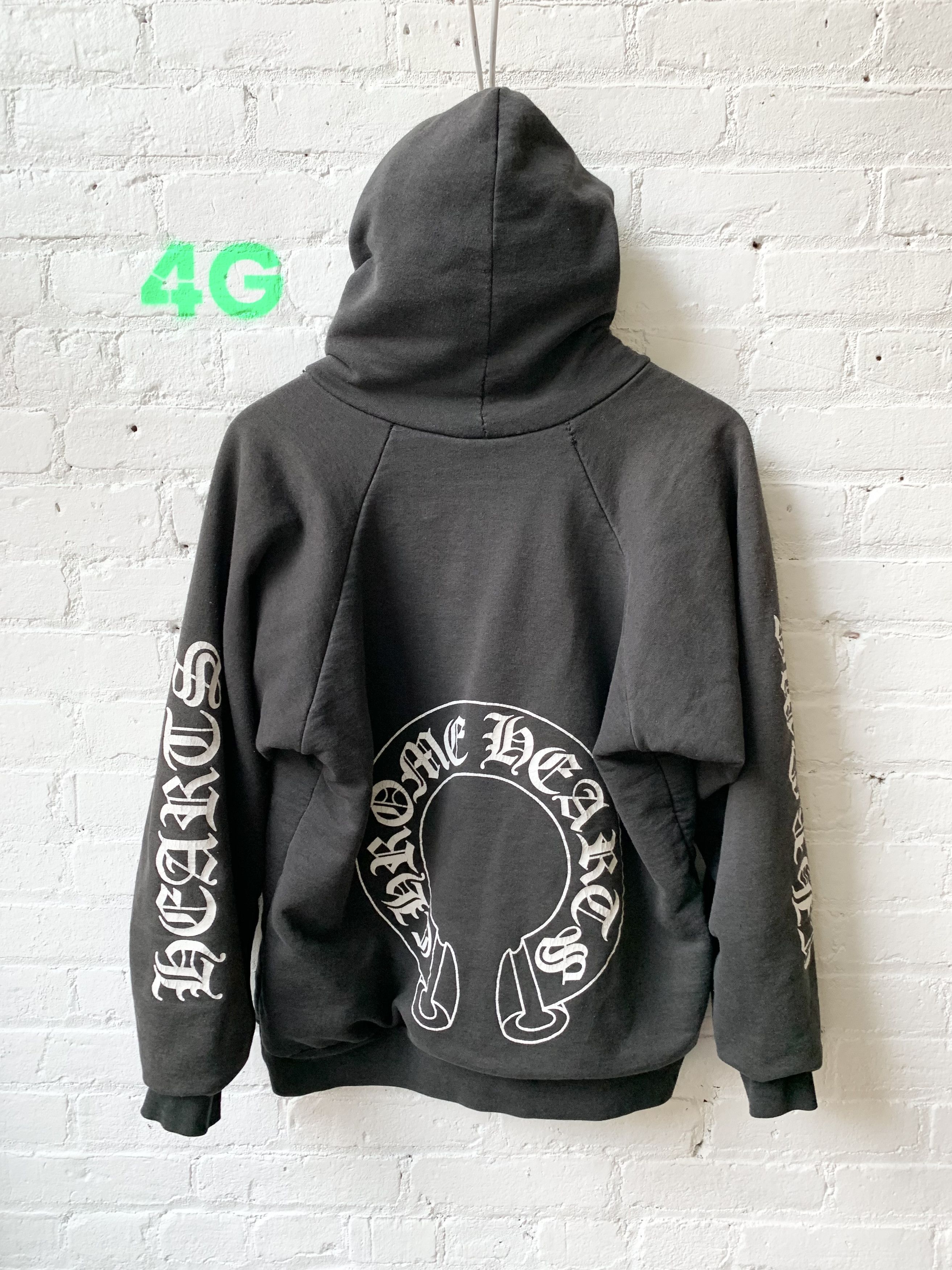 Chrome Hearts × Vintage Chrome Hearts Vintage OG Black Oversized Banner Pullover Size US L / EU 52-54 / 3 - 6 Thumbnail