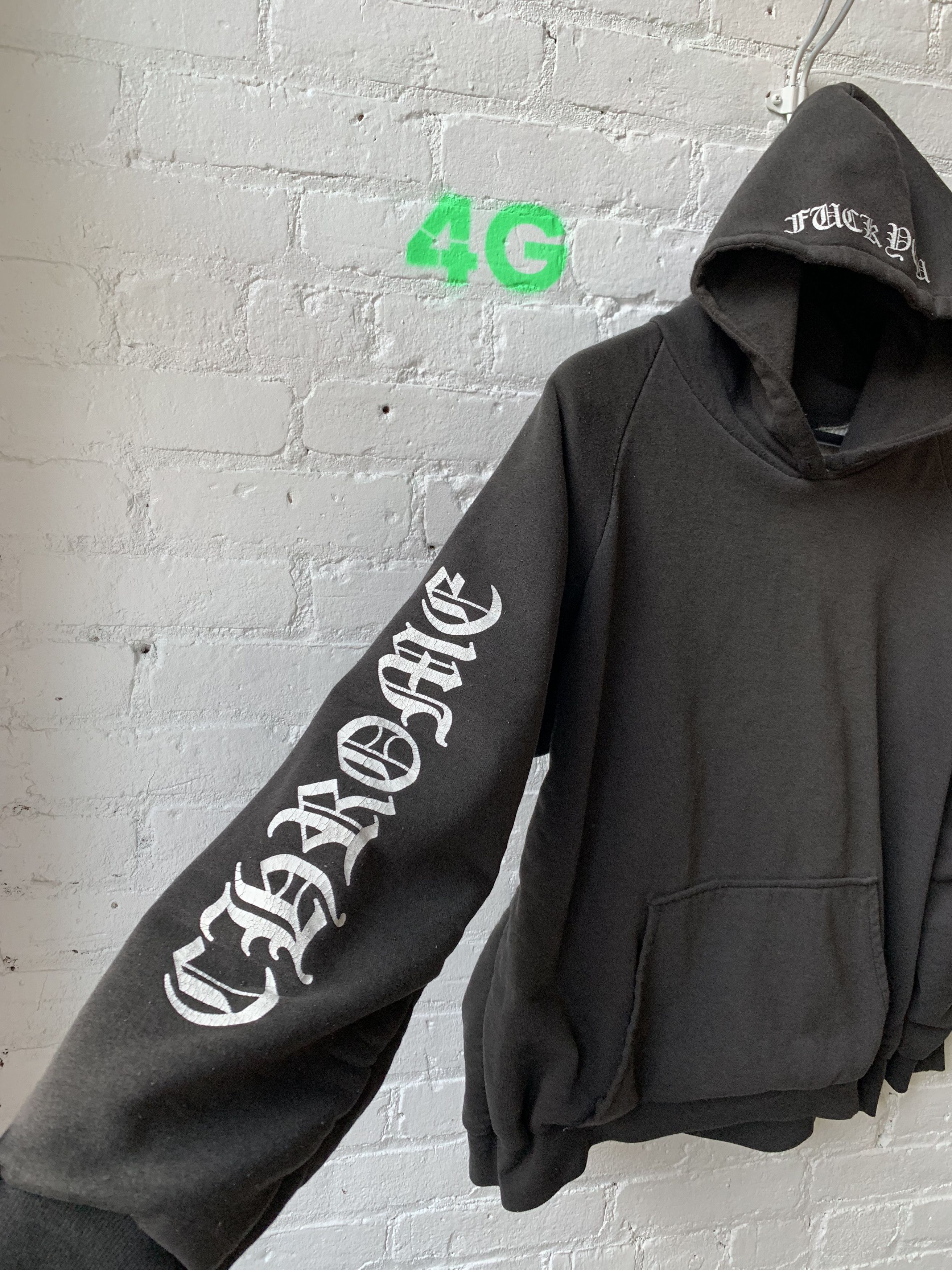 Chrome Hearts × Vintage Chrome Hearts Vintage OG Black Oversized Banner Pullover Size US L / EU 52-54 / 3 - 3 Thumbnail