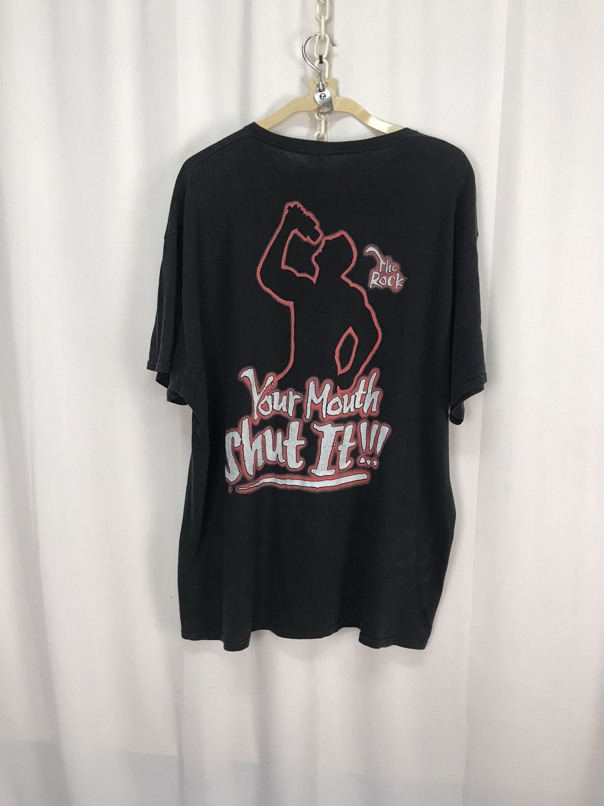 WWE 2017 WWE “The rock “printed tshirt Size US XL / EU 56 / 4 - 7 Thumbnail