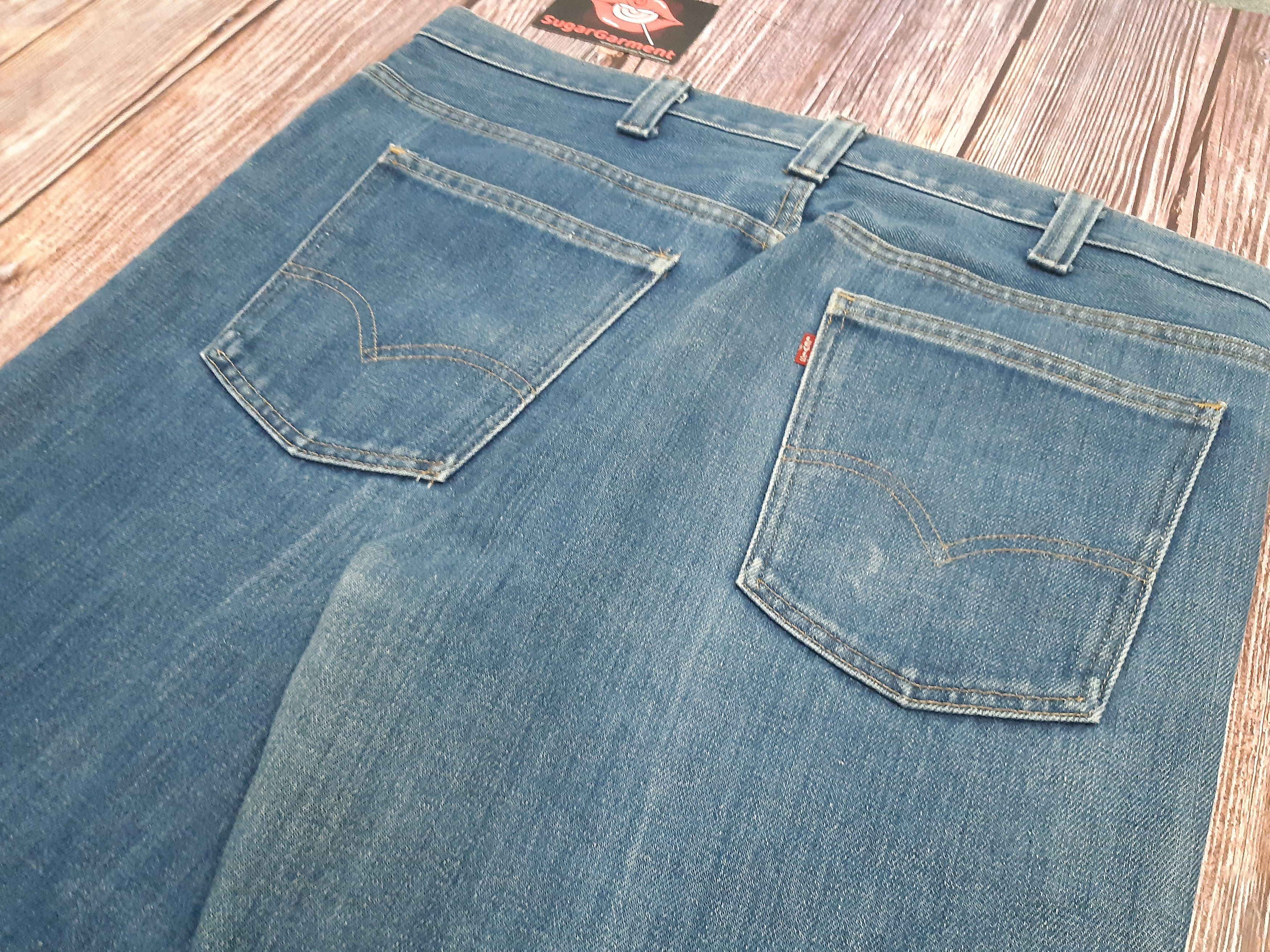 Levi's Levis 646 Bell Bottom Flare Bootcut TALON #8 Jeans Size US 38 / EU 54 - 15 Thumbnail