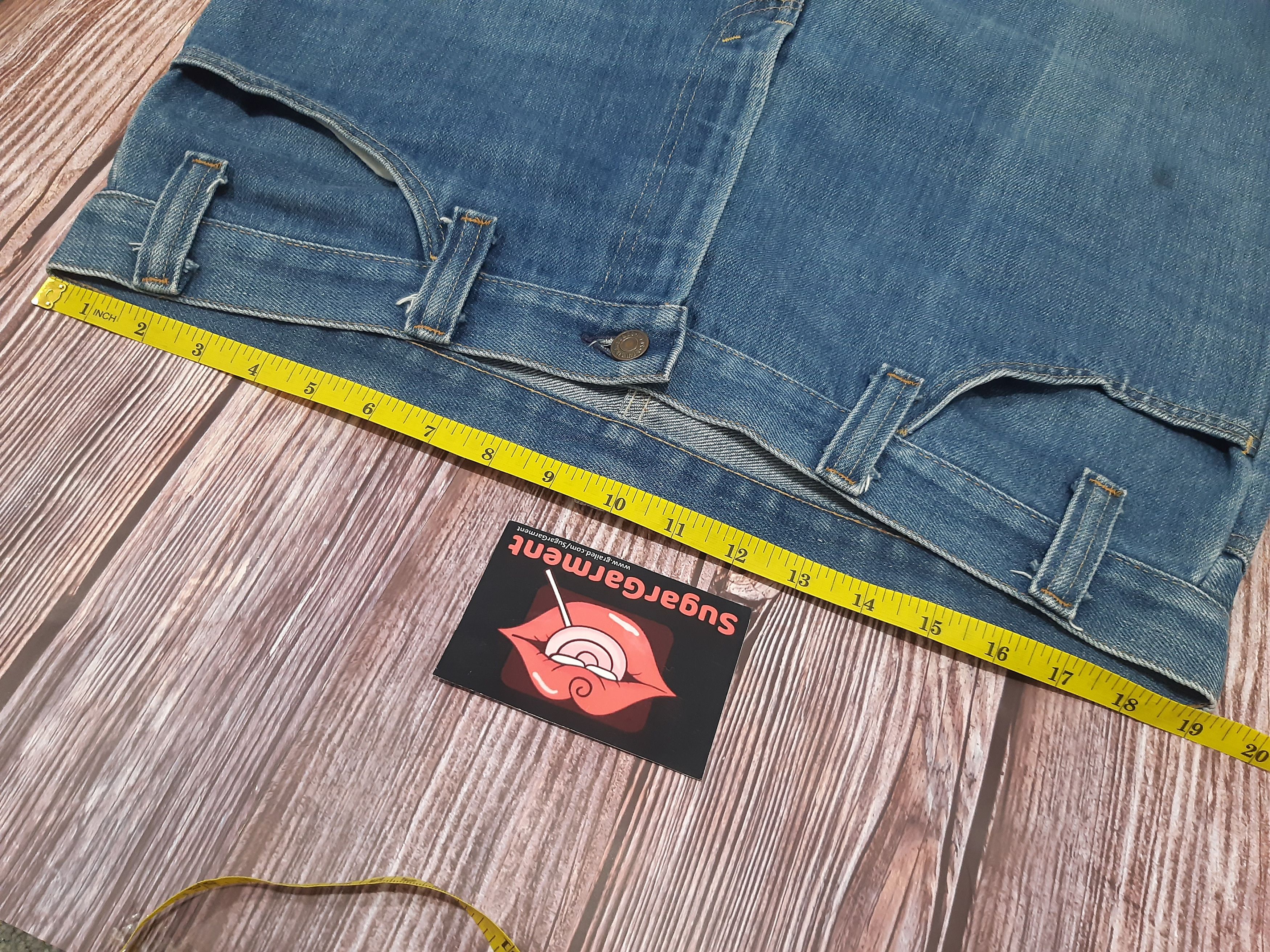 Levi's Levis 646 Bell Bottom Flare Bootcut TALON #8 Jeans Size US 38 / EU 54 - 20 Thumbnail