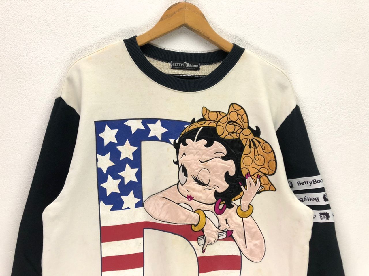 Cartoon Network × Vintage Vintage Betty Boop Sexy Cartoon Big Print Sweatshirt Size US M / EU 48-50 / 2 - 3 Thumbnail