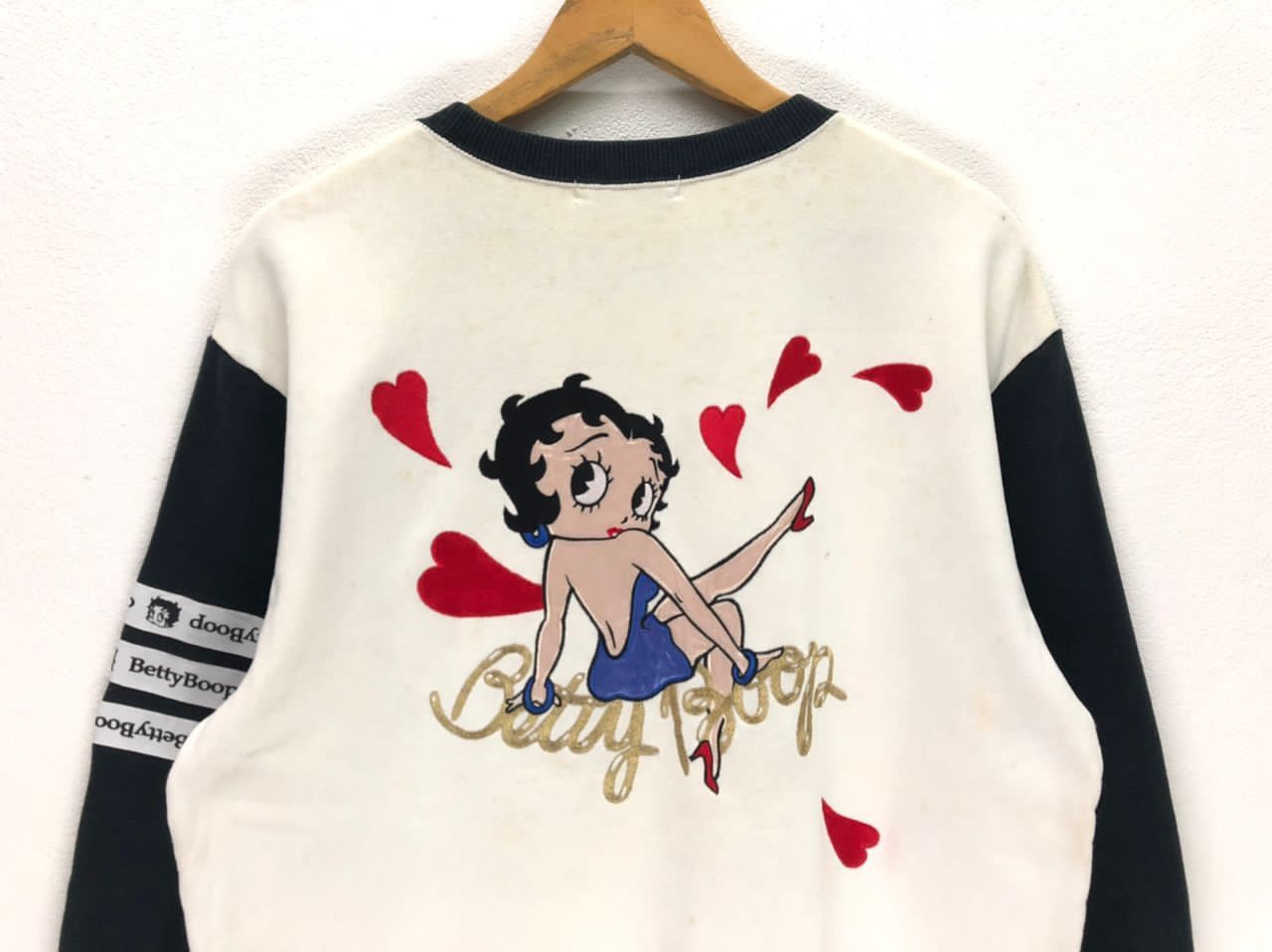 Cartoon Network × Vintage Vintage Betty Boop Sexy Cartoon Big Print Sweatshirt Size US M / EU 48-50 / 2 - 4 Thumbnail
