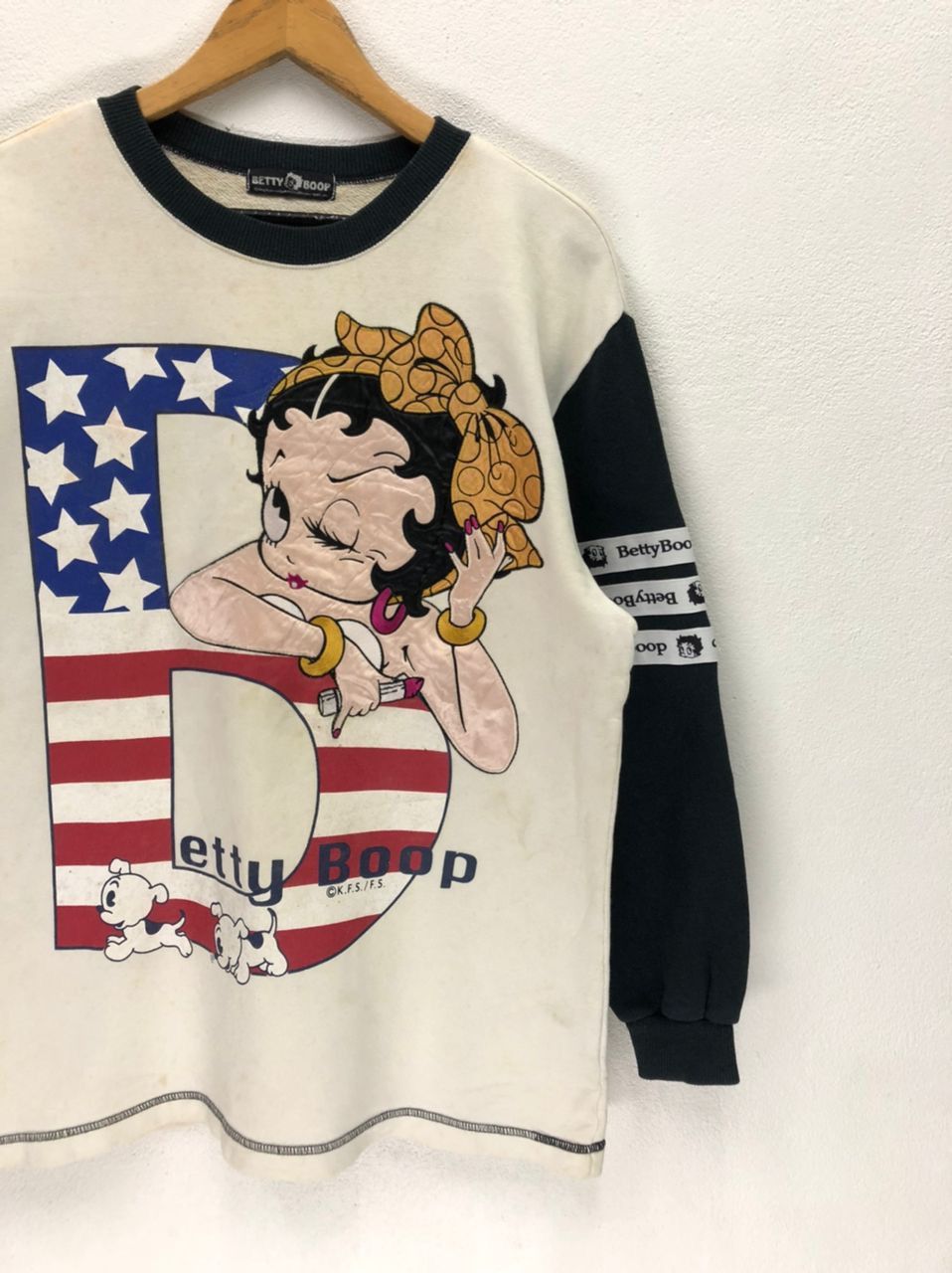 Cartoon Network × Vintage Vintage Betty Boop Sexy Cartoon Big Print Sweatshirt Size US M / EU 48-50 / 2 - 9 Thumbnail