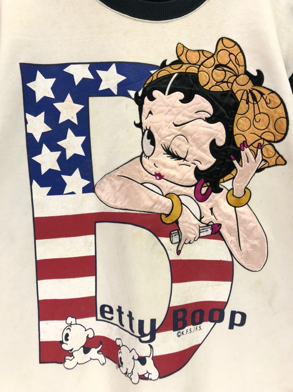 Cartoon Network × Vintage Vintage Betty Boop Sexy Cartoon Big Print Sweatshirt Size US M / EU 48-50 / 2 - 5 Thumbnail