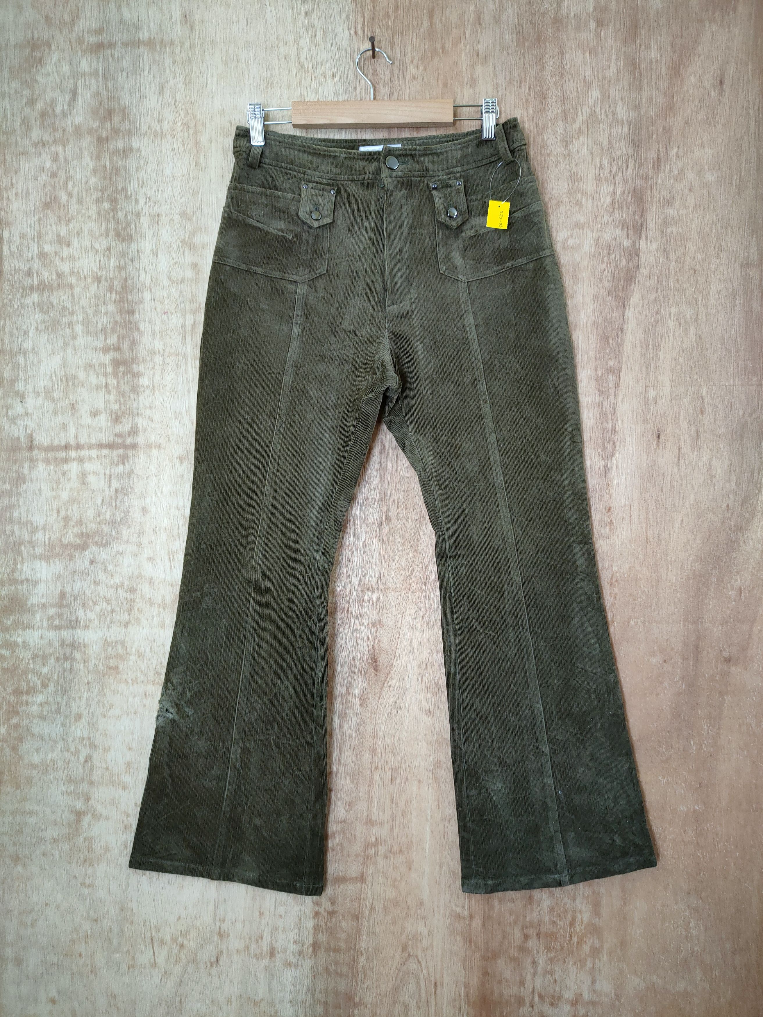 パンツ CECIL McBEE rope belt linen bell-bottom パンツ CECIL McBEE rope belt linen bell-bottom Designer × Japanese