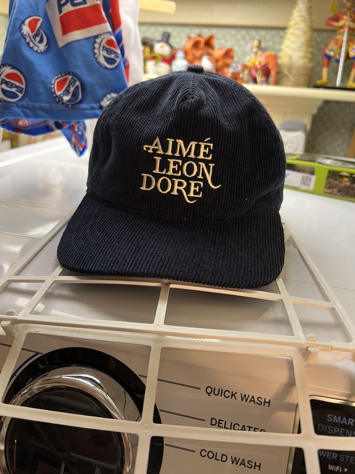 Aime Leon Dore Aime Leon Dore ALD Corduroy 70's Logo Cap Size ONE SIZE - 3 Thumbnail
